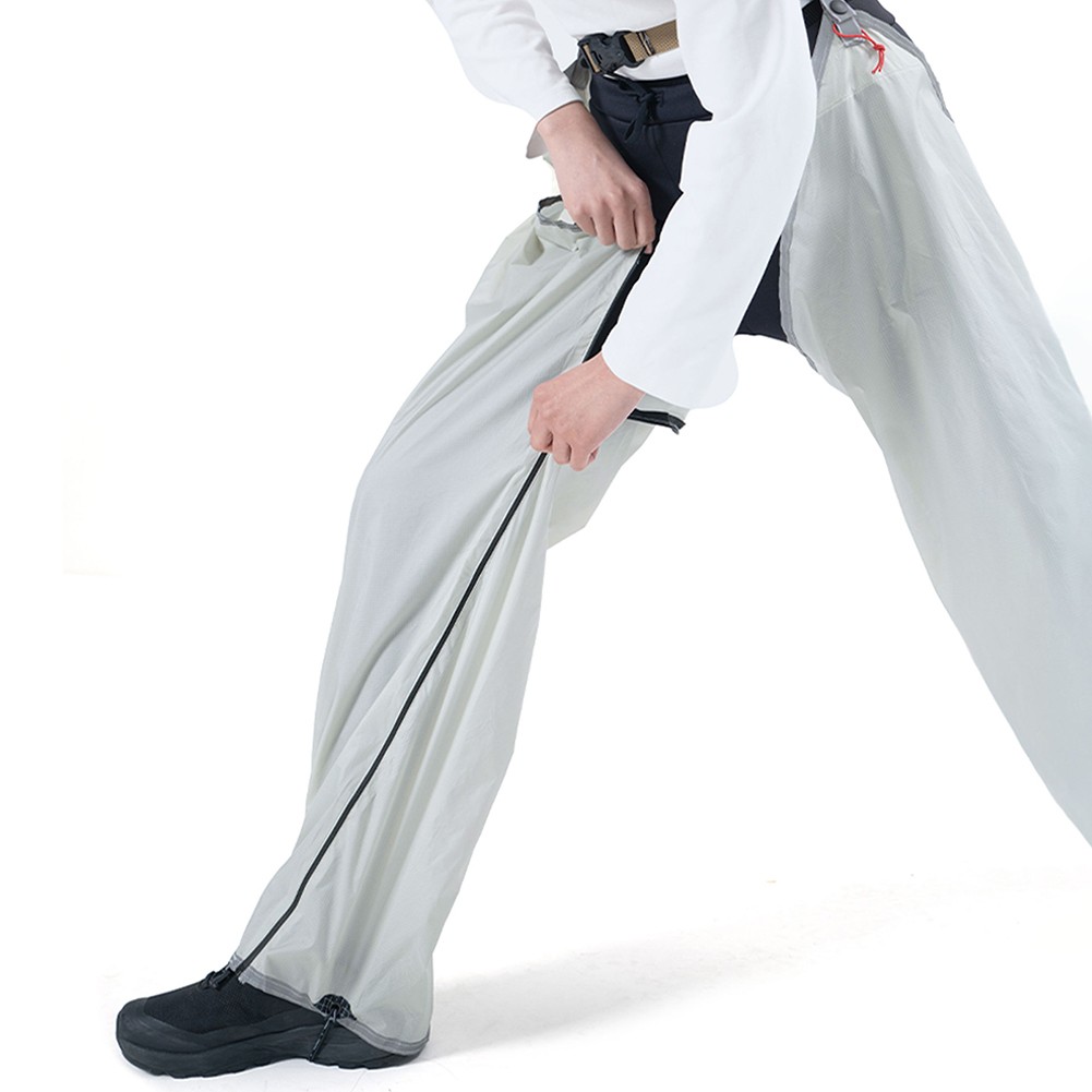 Pantalon de vente en gros pluie à dégagement rapide pour randonnée avec matière nylon rés