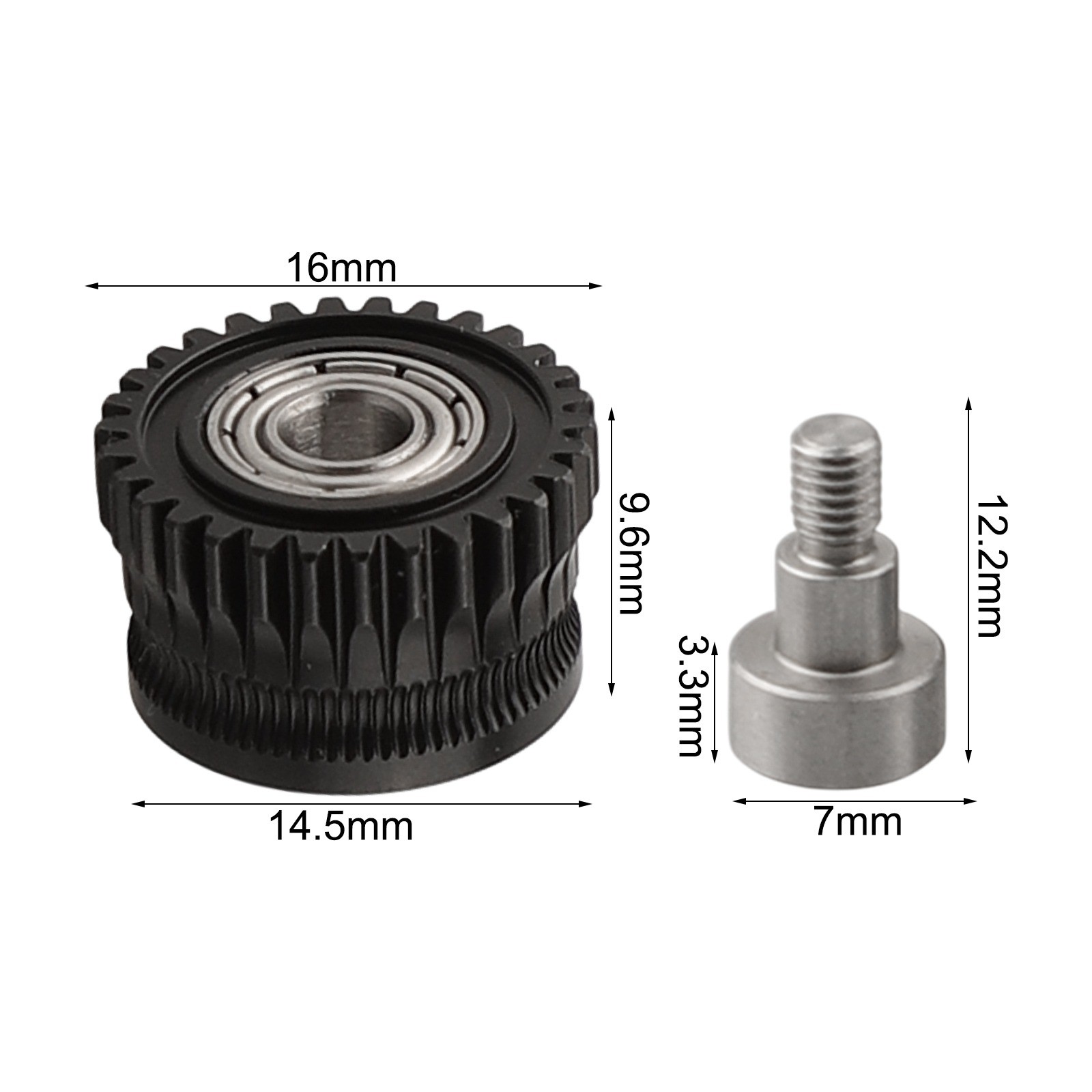 For K1 Max Dual Gear Extruder Kit for Improved Print Quality on For Ender 3 - Picture 26 of 34