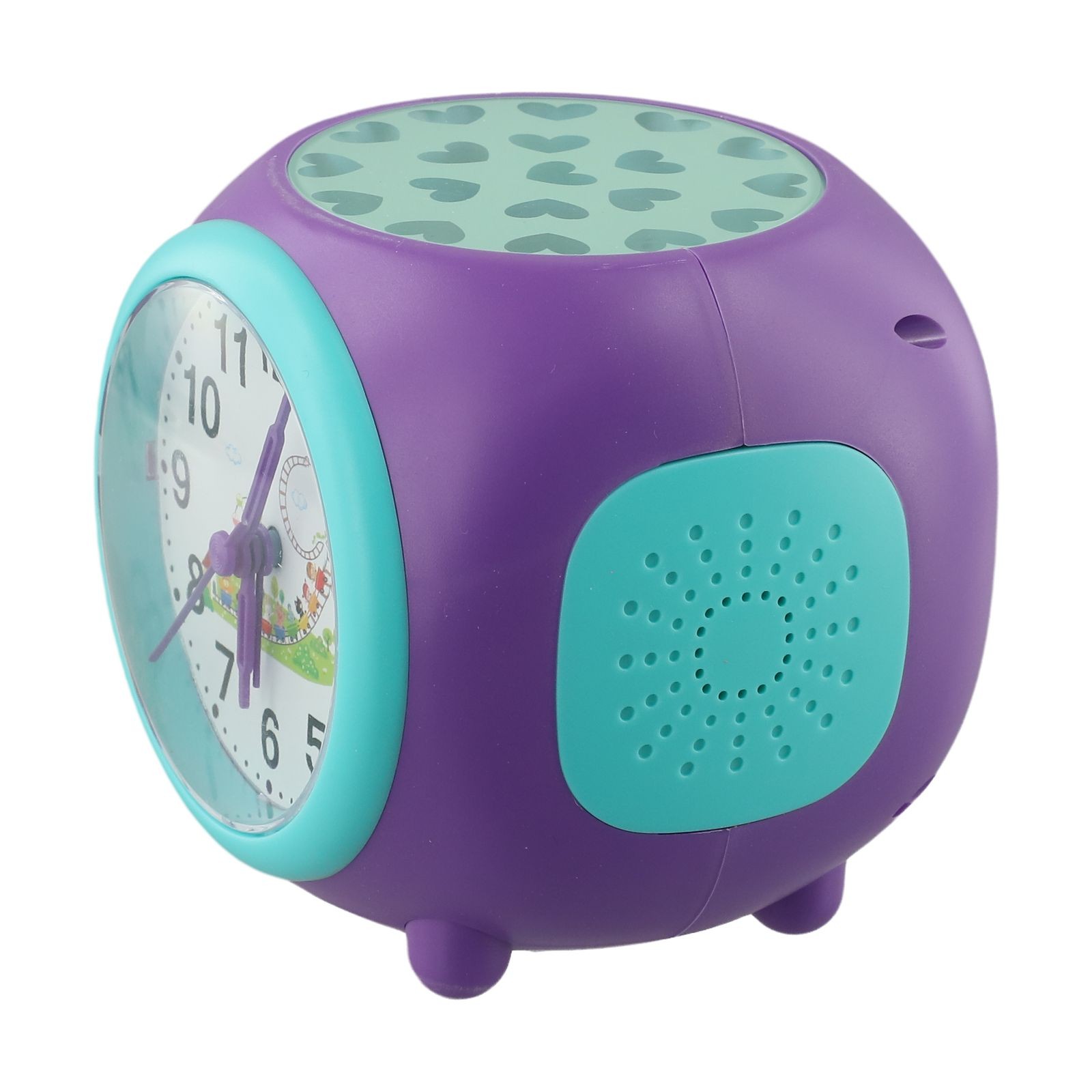 Compact Design Starry Alarm Clock with Multi Color Projections Available