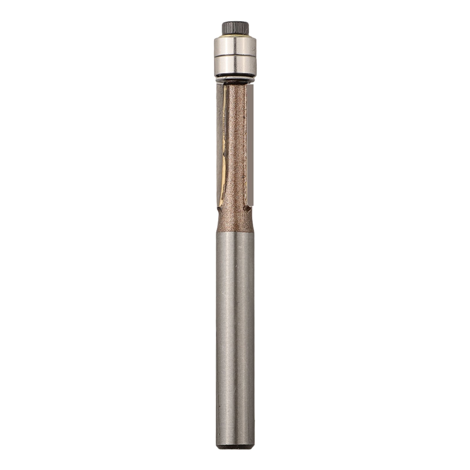 Closed Bearing Roller Design on 6mm Trim Router Bit for Precision Work