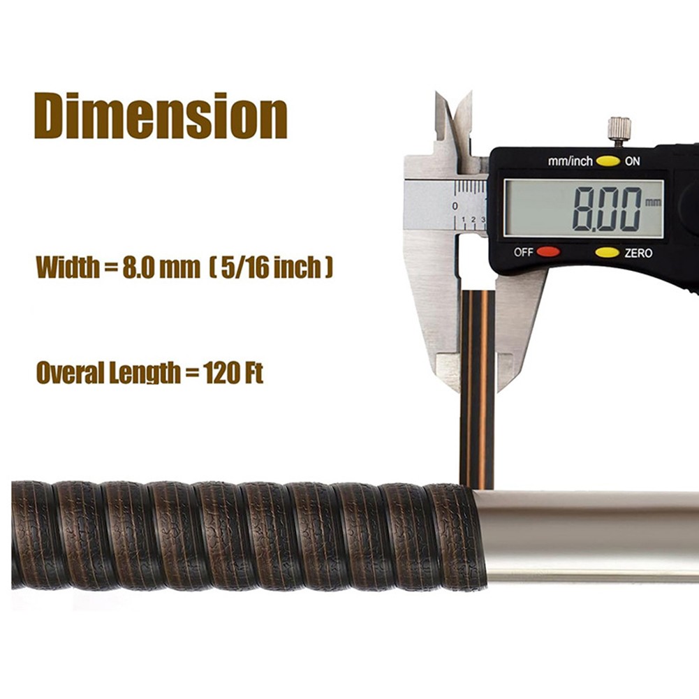 PE Rattan Webmaterial Reparaturset für Möbel 8 mm breit und lang - Bild 28 von 29