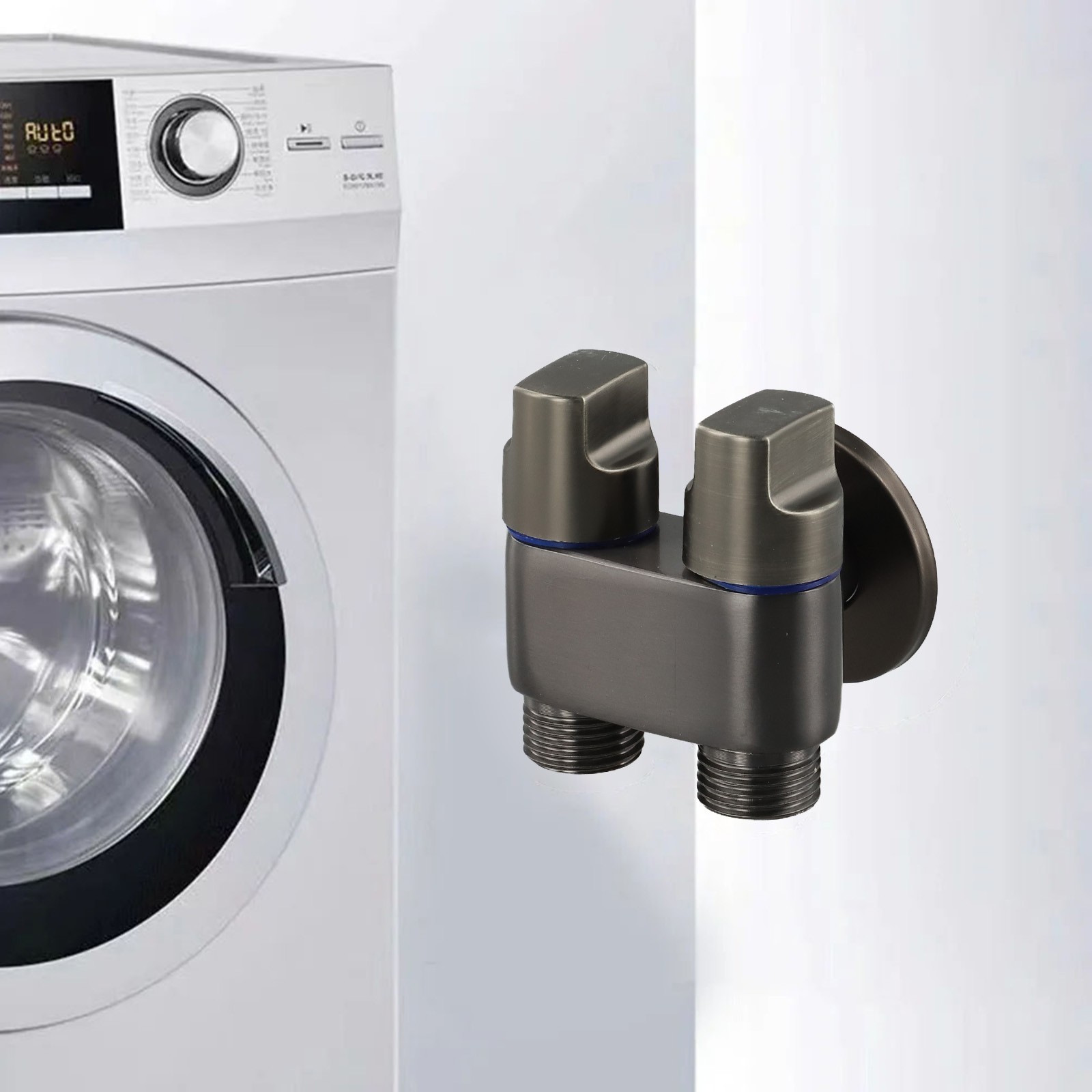 Multifunktionales Doppelauslass Eckventil aus stabilem Legierungsmaterial gefert - Picture 30 of 41