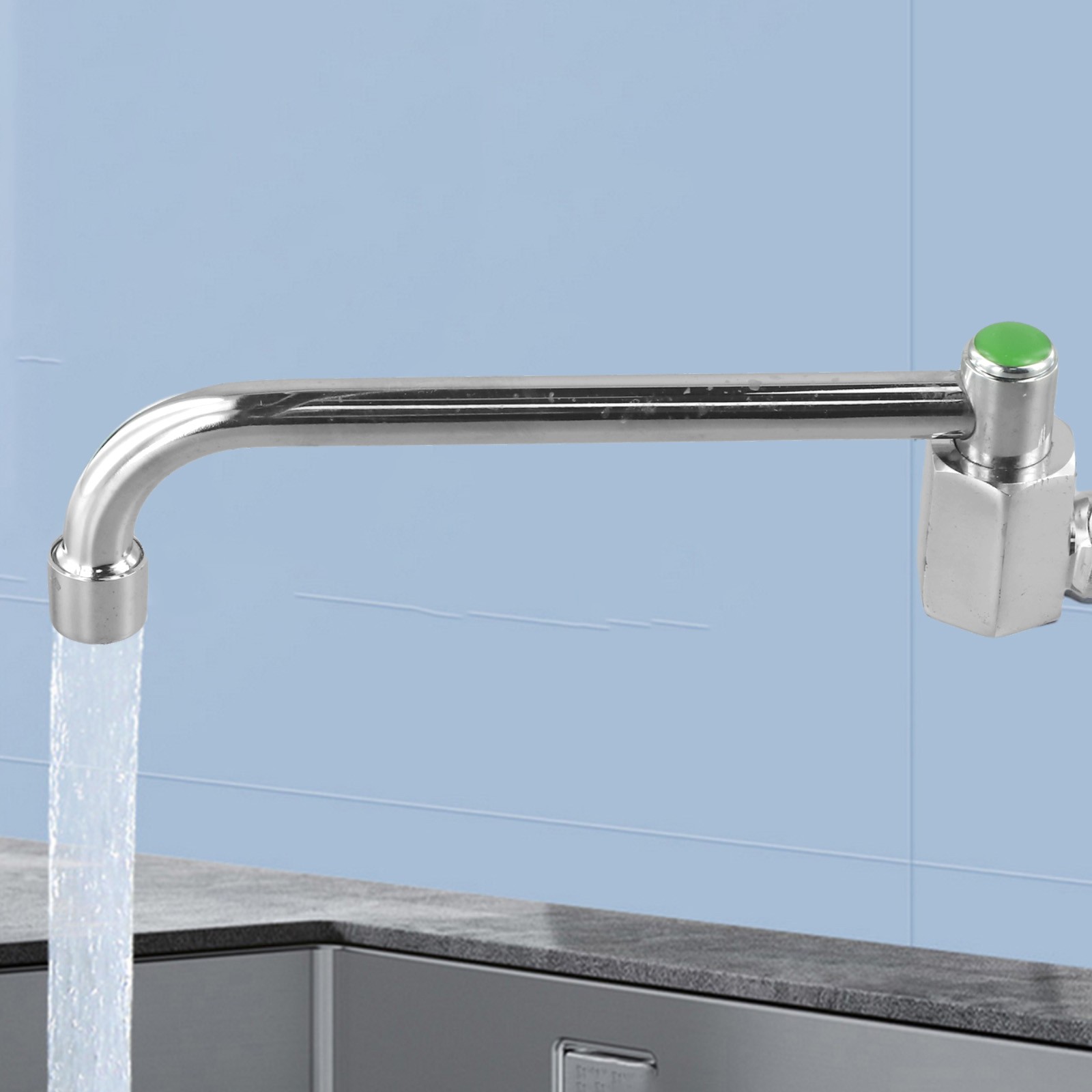 Grifo de cocina a prueba de herrumbre en elegante diseño cobre con función giratoria - Imagen 26 de 41