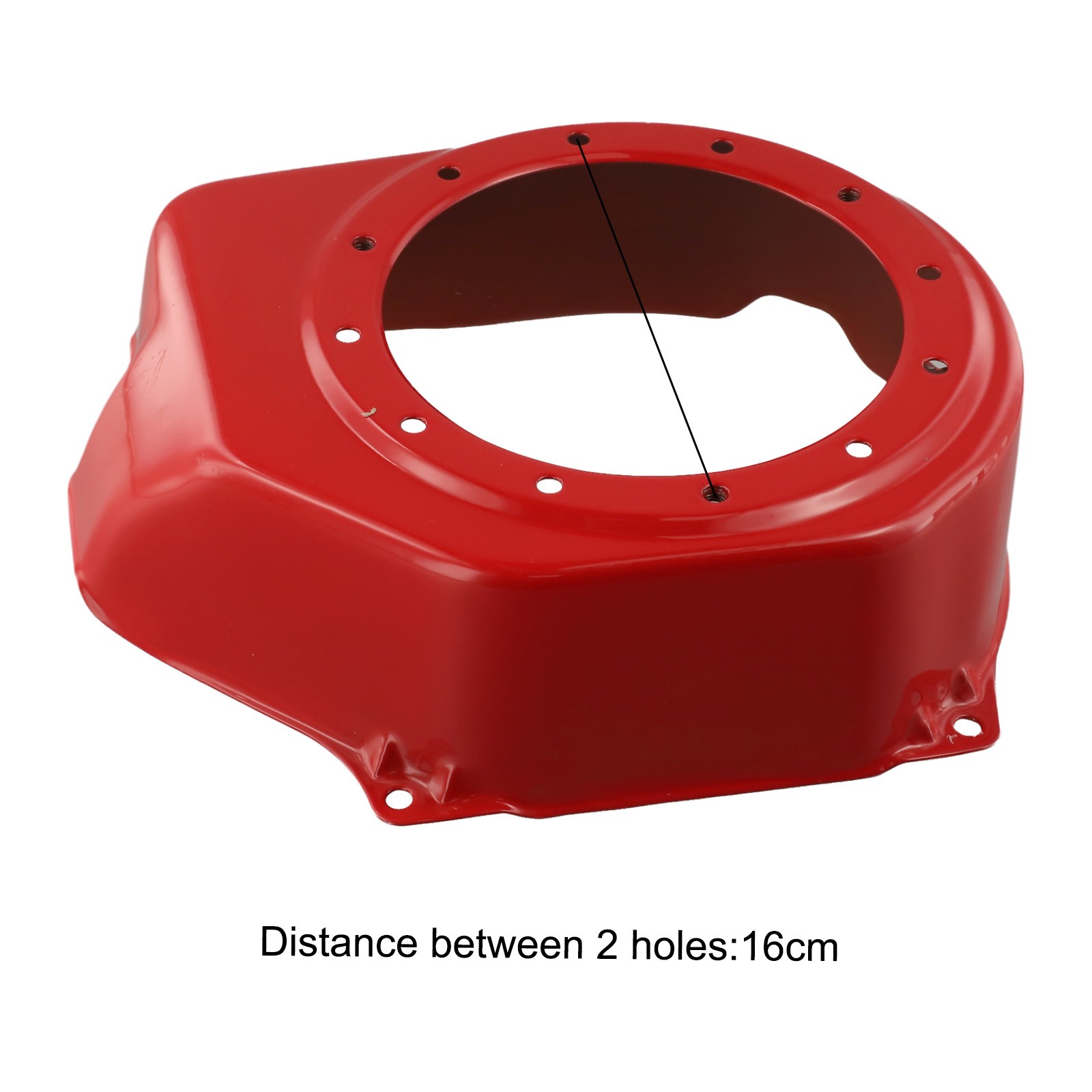 Cooling Fan Cover for Honda For GX160 For GX200 6 5HP Engine Parts Red - Picture 14 of 24