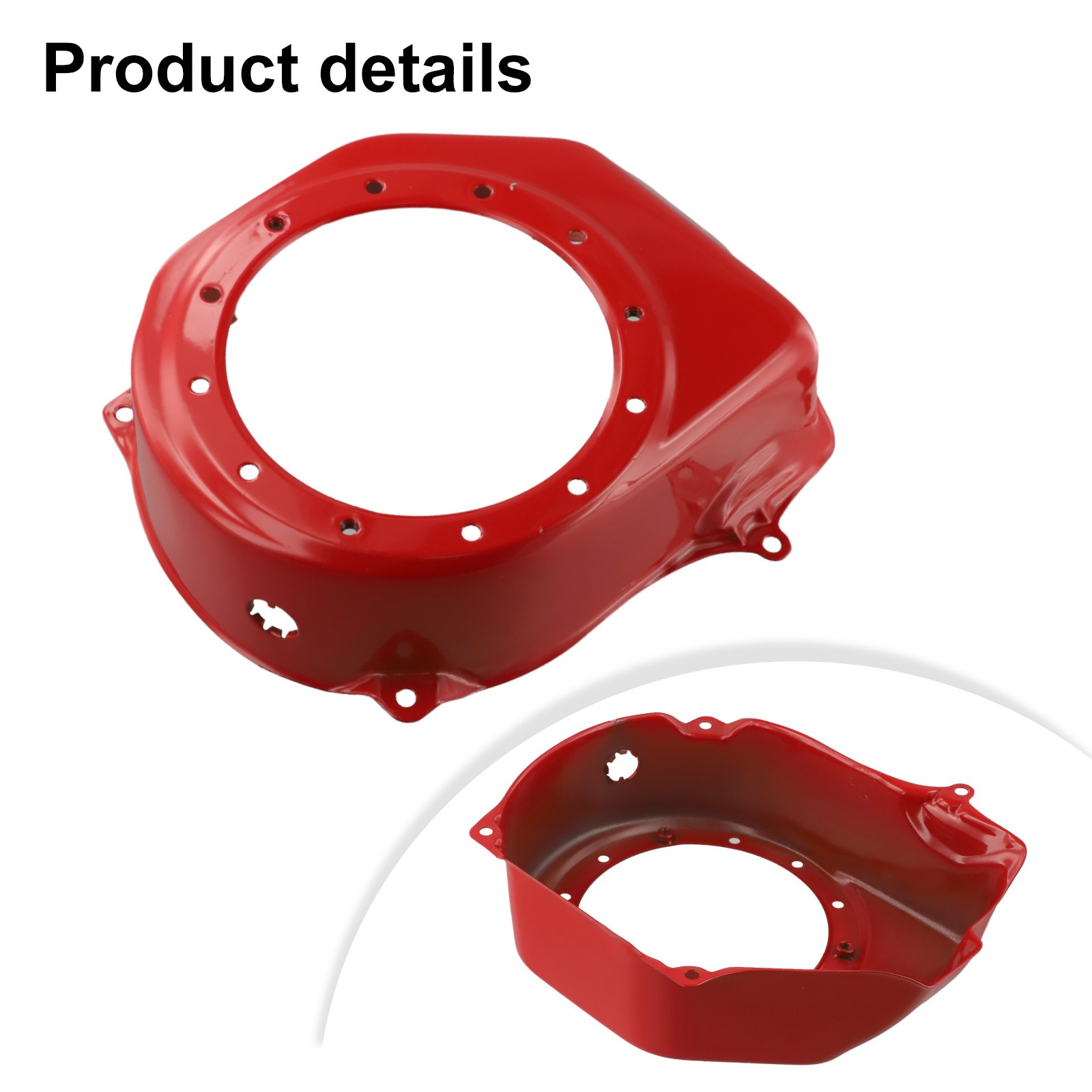 Cooling Fan Cover for Honda For GX160 For GX200 6 5HP Engine Parts Red - Picture 21 of 24