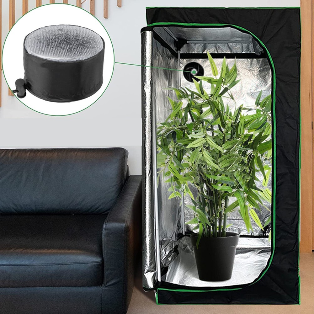 Mode 2 Pcs Couvercles daération Polyester pour Tentes de Culture Compatible avec Co