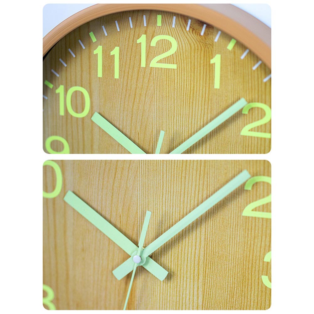 Stylish 30CM Luminous Digital Clock Designed for Peaceful Environments