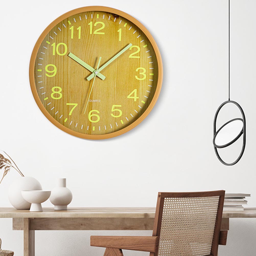 Stylish 30CM Luminous Digital Clock Designed for Peaceful Environments