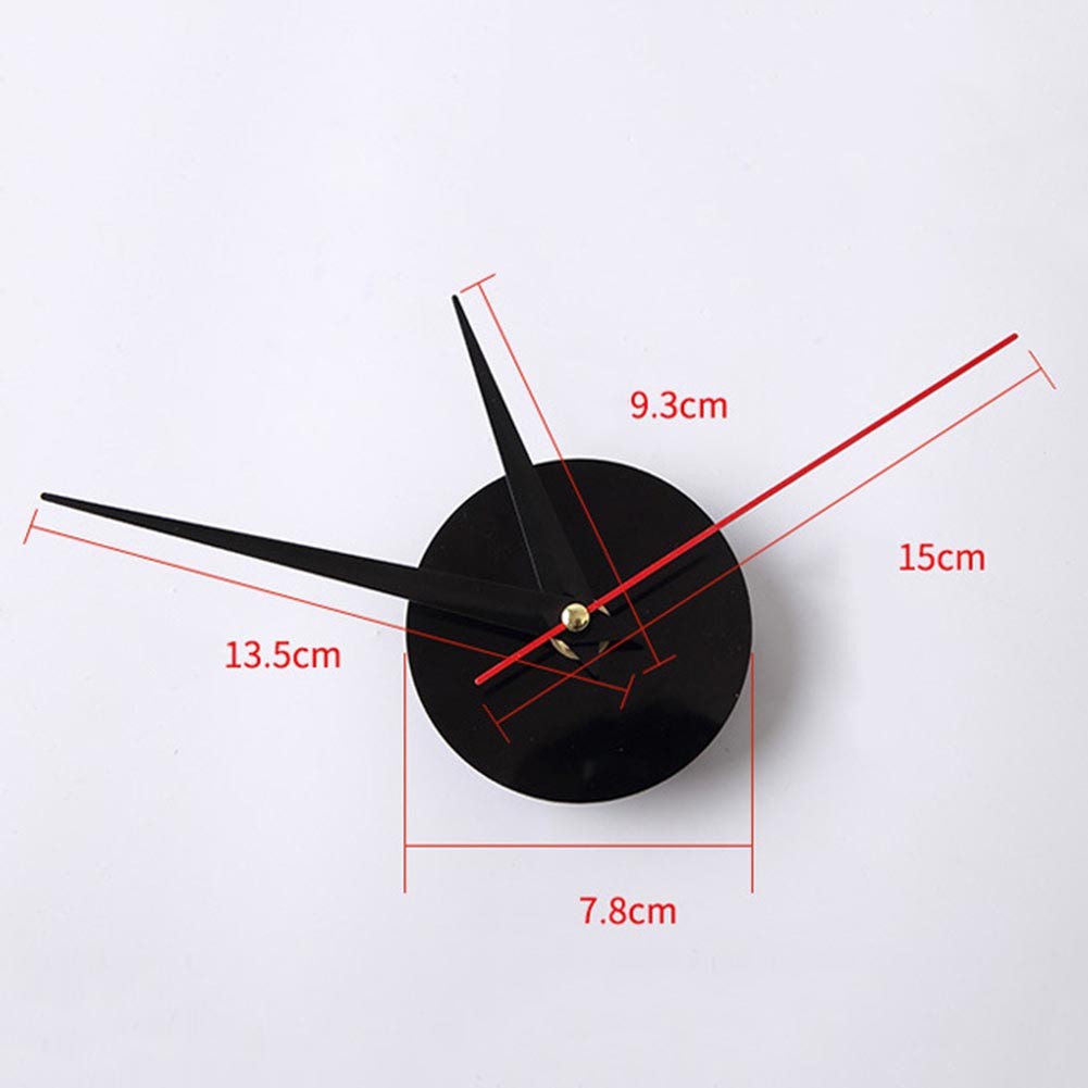 20 to 50cm Customizable Luminous Wall Clock Easy Install Silent Acrylic