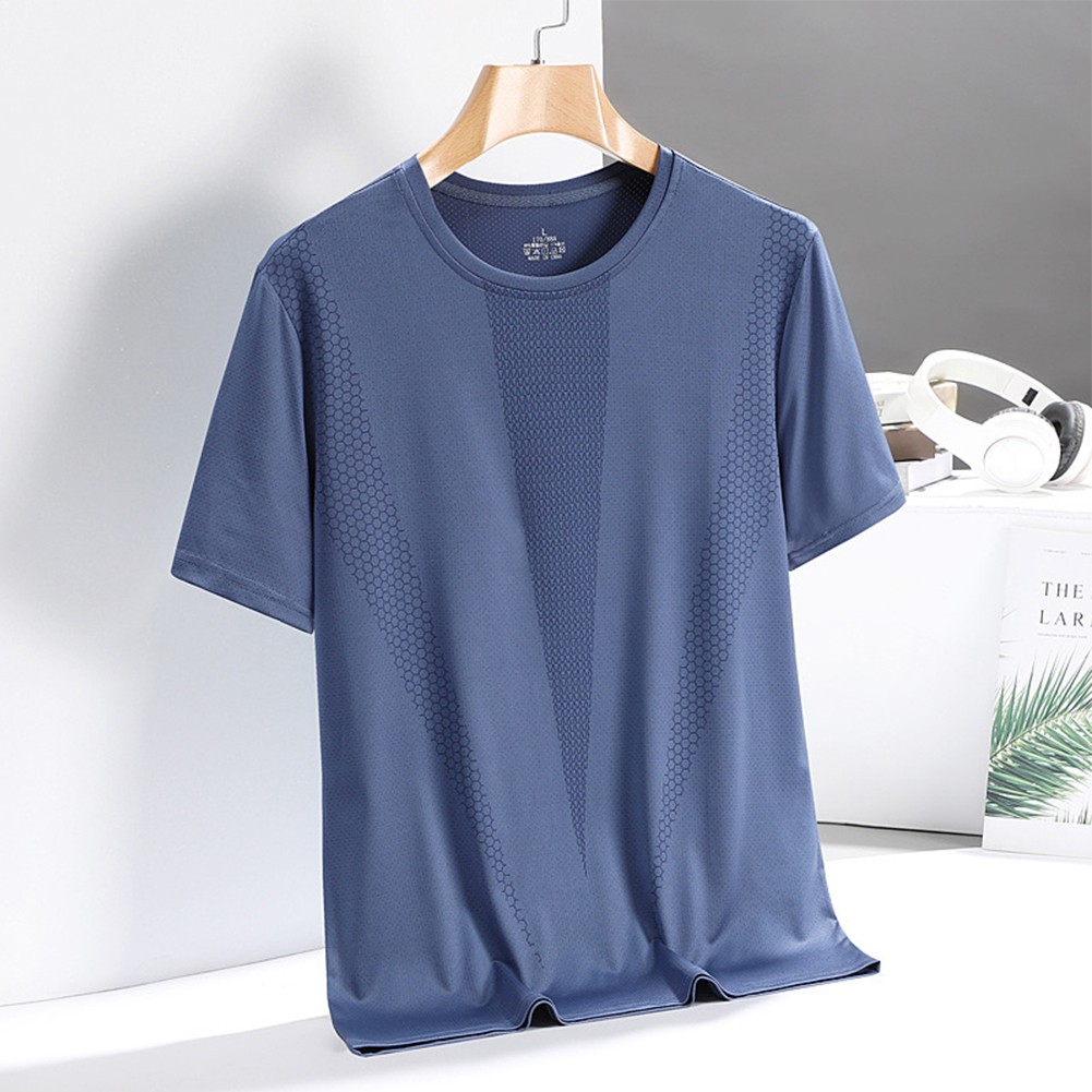 Stay Cool mit atmungsaktivem Herren-T-Shirt Eisseide für den sportlichen Einsat - Picture 14 of 40