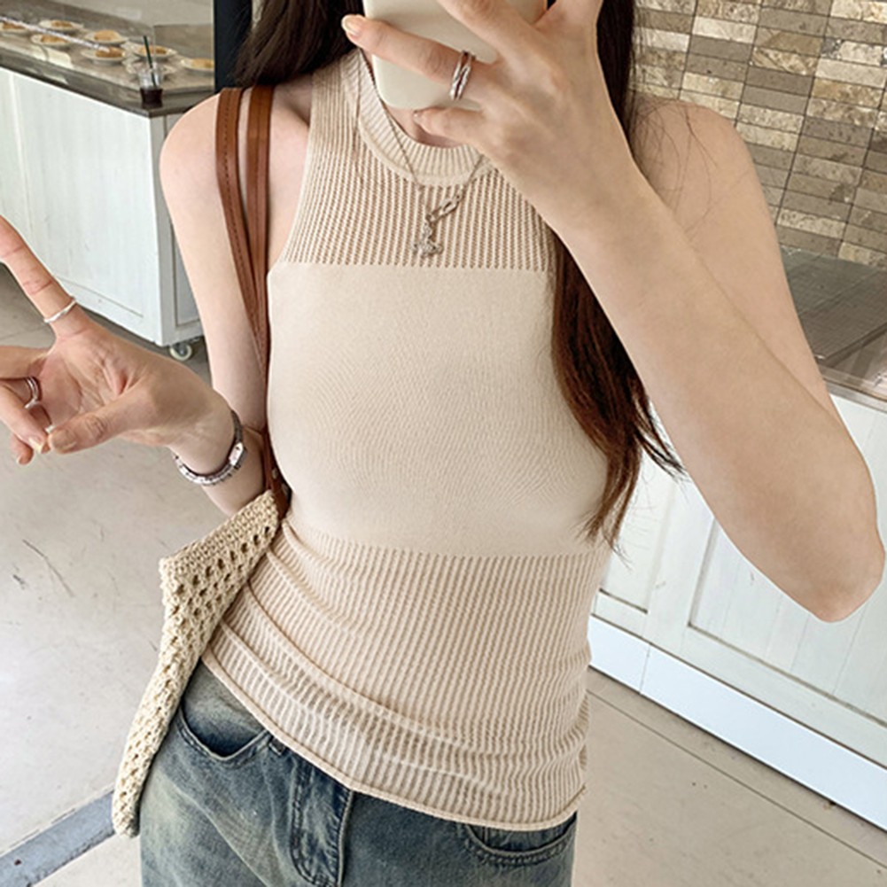 Everyday Essential Women's Slim Fit Vest with Charming Hollow Stitching - Picture 15 of 21