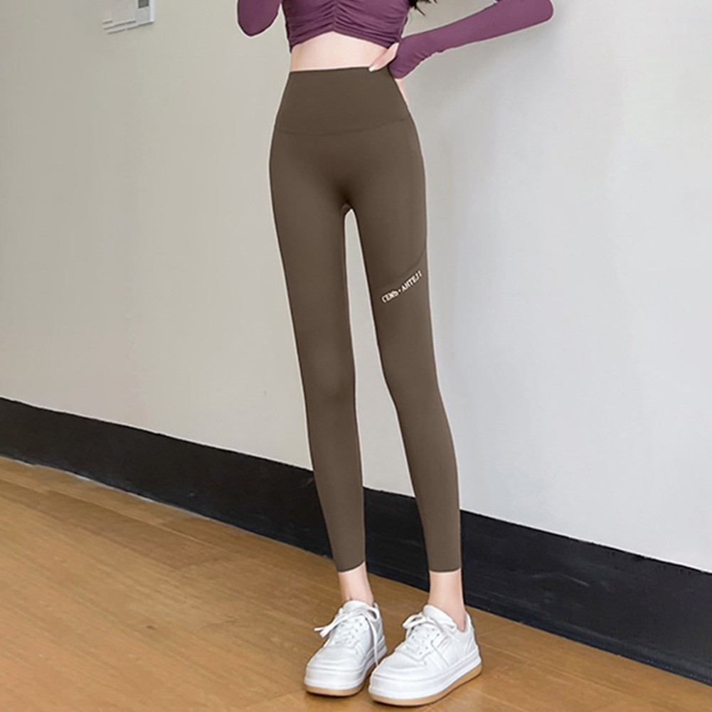 Trendige High Waist Leggings für Damen perfekt für Yoga und sportliche Aktivit - Bild 13 von 22