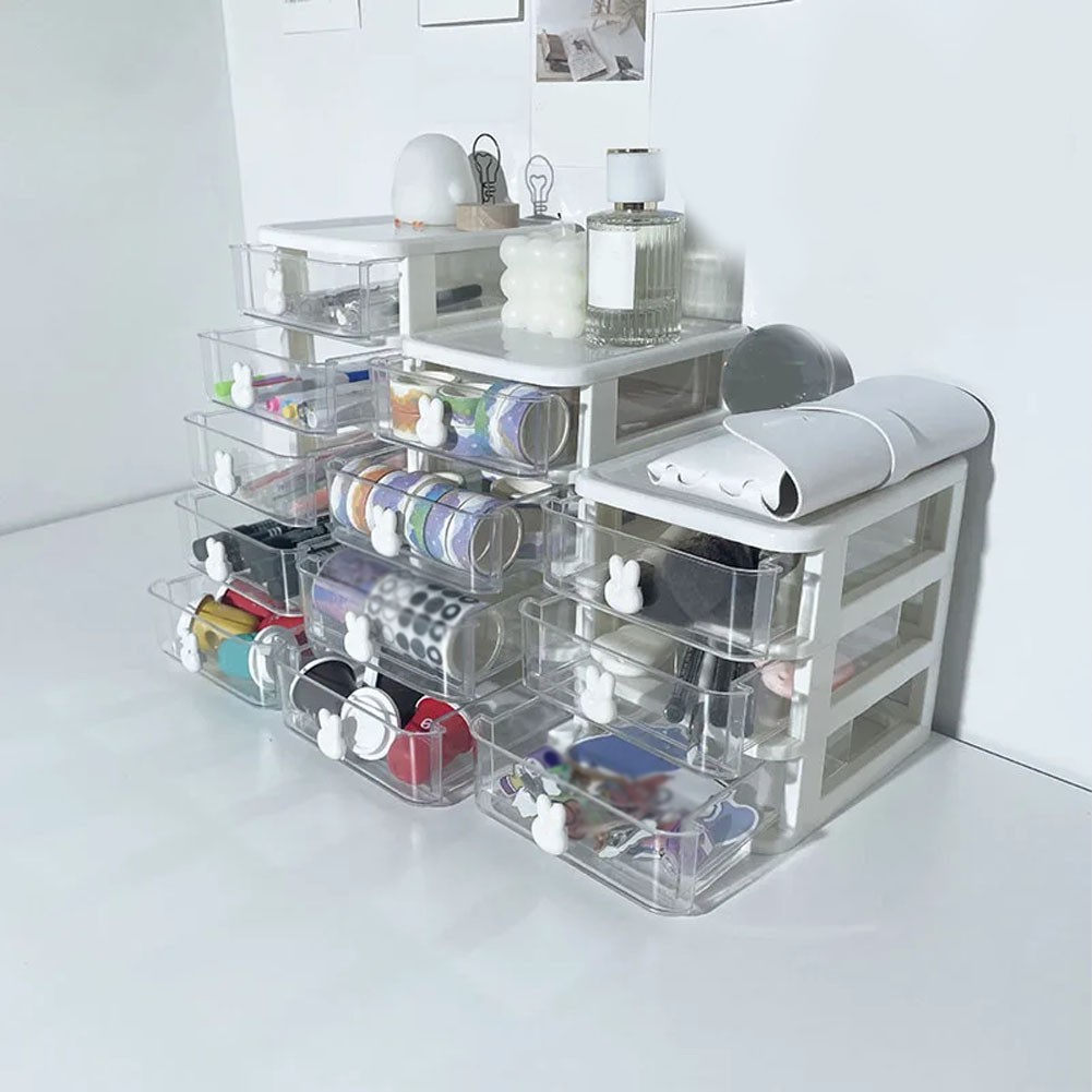 Tiroir de Rangement de vendu Bureau Multifonctionnel avec Porte Stylo et Organisateur Bijoux