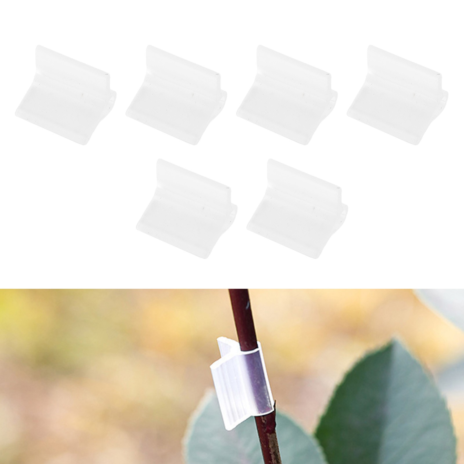 100PCS Garden Grafting Clips Plants Bundled Clamp Plant Grafting Fixing Tools - Picture 28 of 40