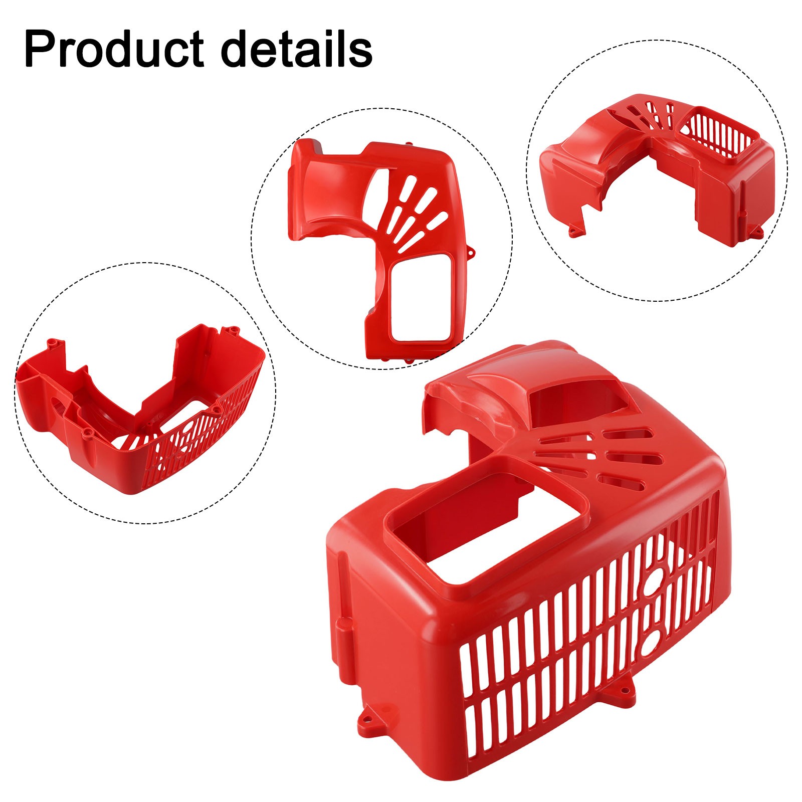 Coperchio Motore Rosso 576561701 Per EBZ8500, EBZ7500, EBZ6500 – Ricambio Aftermarket