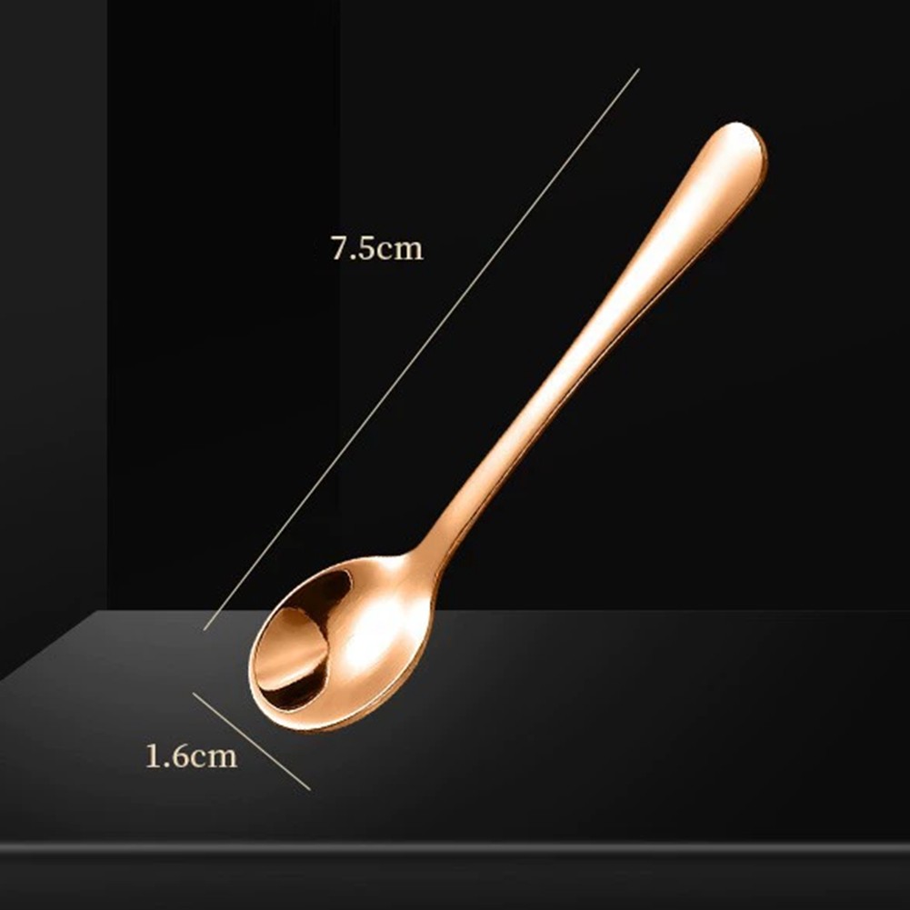 8 Kleine Edelstahl-Löffel Für Gewürzgläser – 8,3 Cm, Silber, Leicht Zu Reinigen