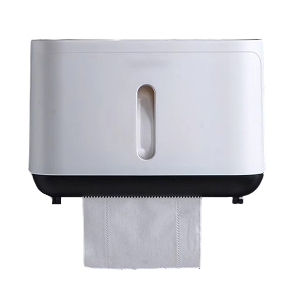 Monitoree fácilmente suministros con dispensador de toallas de papel de ventana transparente - Imagen 19 de 29