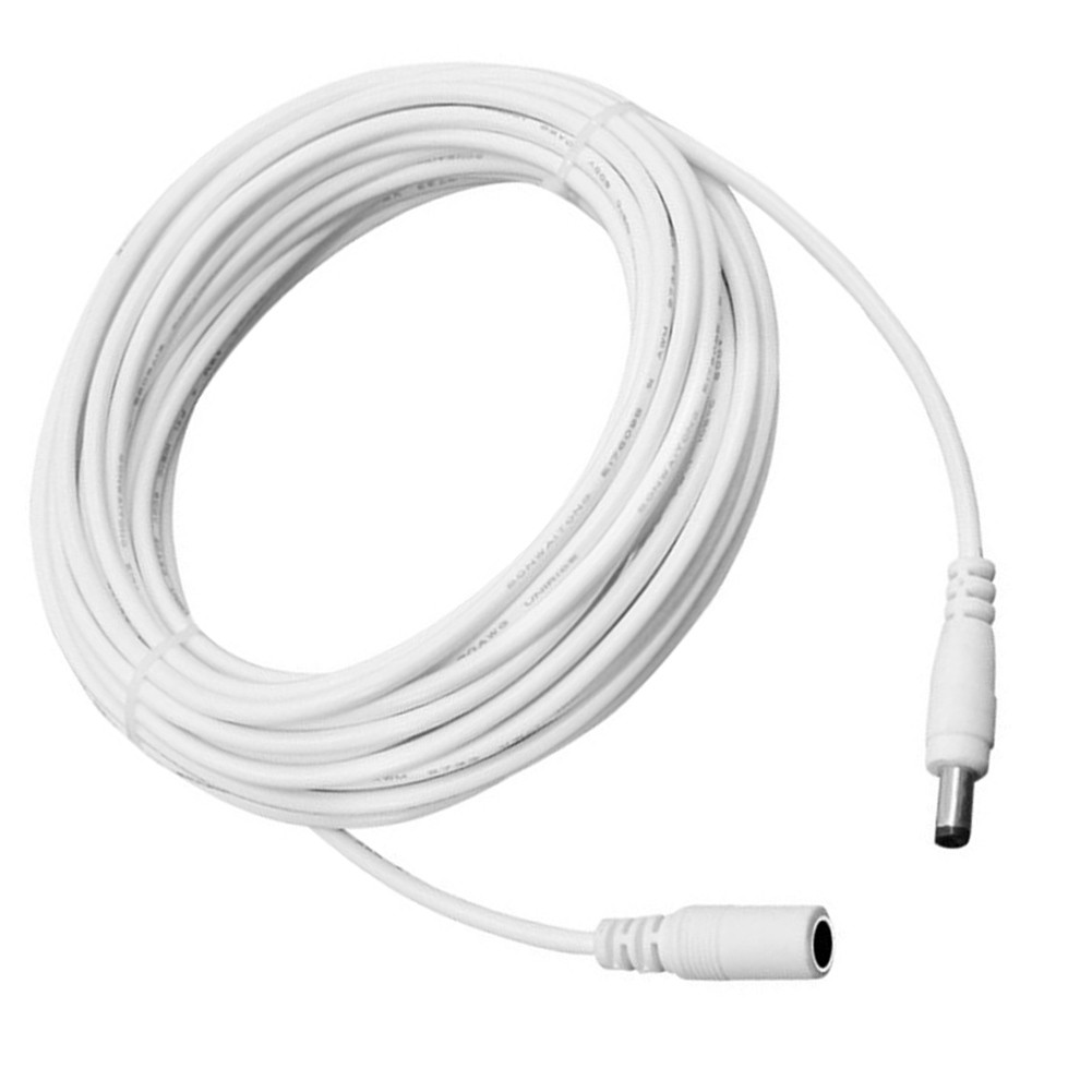 Innovative Design White DC Extension Cable Compatible with Multiple Devices