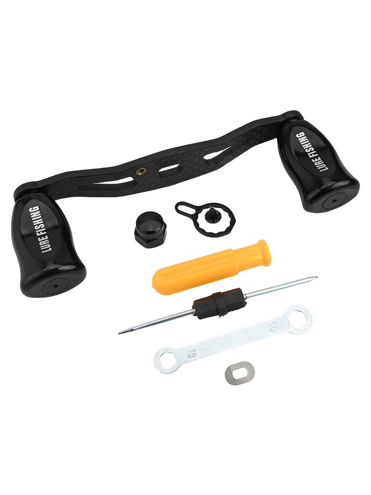 Maniglia a bilanciere in fibra di carbonio premium per DAIWA per TATULA e per mulinelli ALPHAS - Foto 55 di 97
