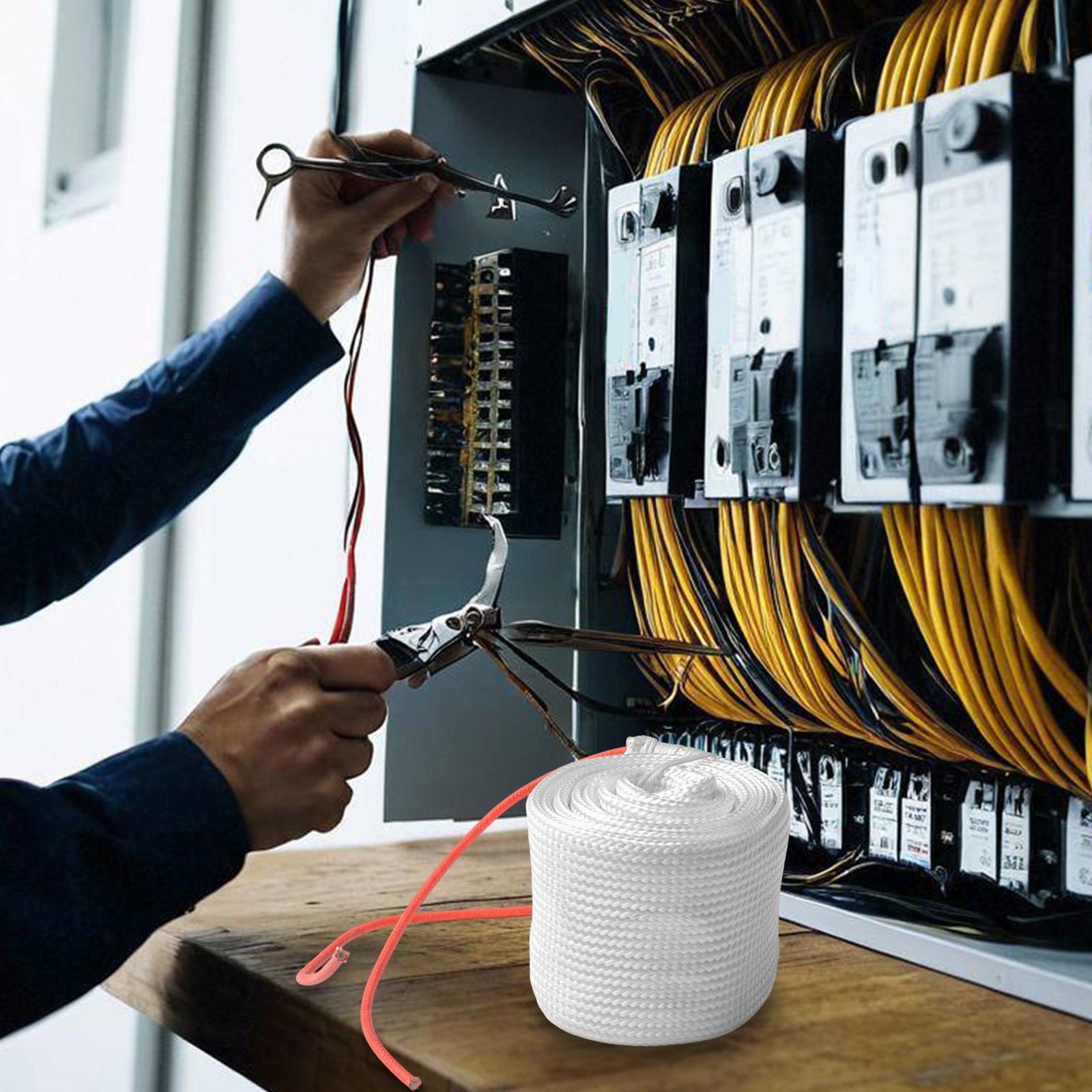 Cinta Calefactora Calentador 1 PC 220V 450°C Fibra de Vidrio Alta Temperatura Tubo Cinta - Imagen 39 de 49