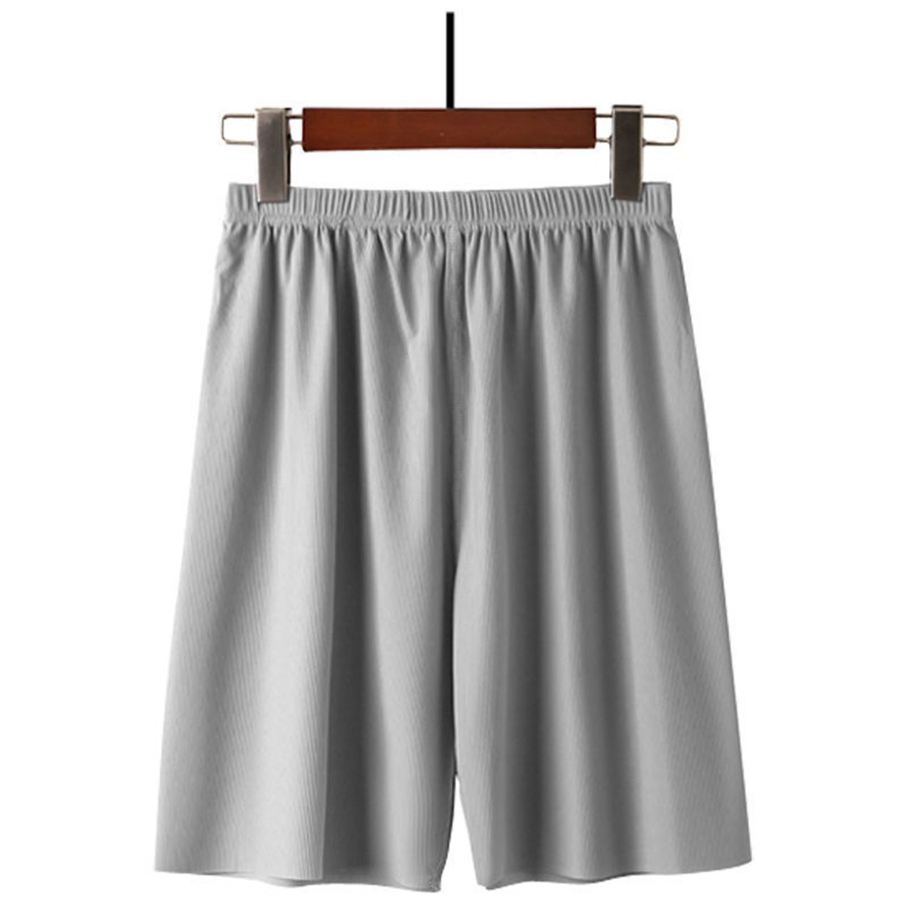 Stylish Men's Pajama Boxers Made from Soft Ice Silk Perfect Choice for Hot Days - Picture 17 of 17