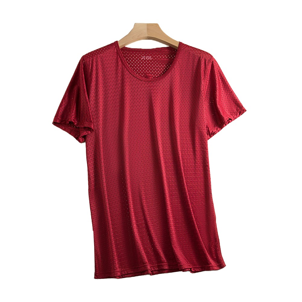 T-shirt fitness uomo Breathe Easy con comode maniche corte e taglio elegante - Picture 13 of 20