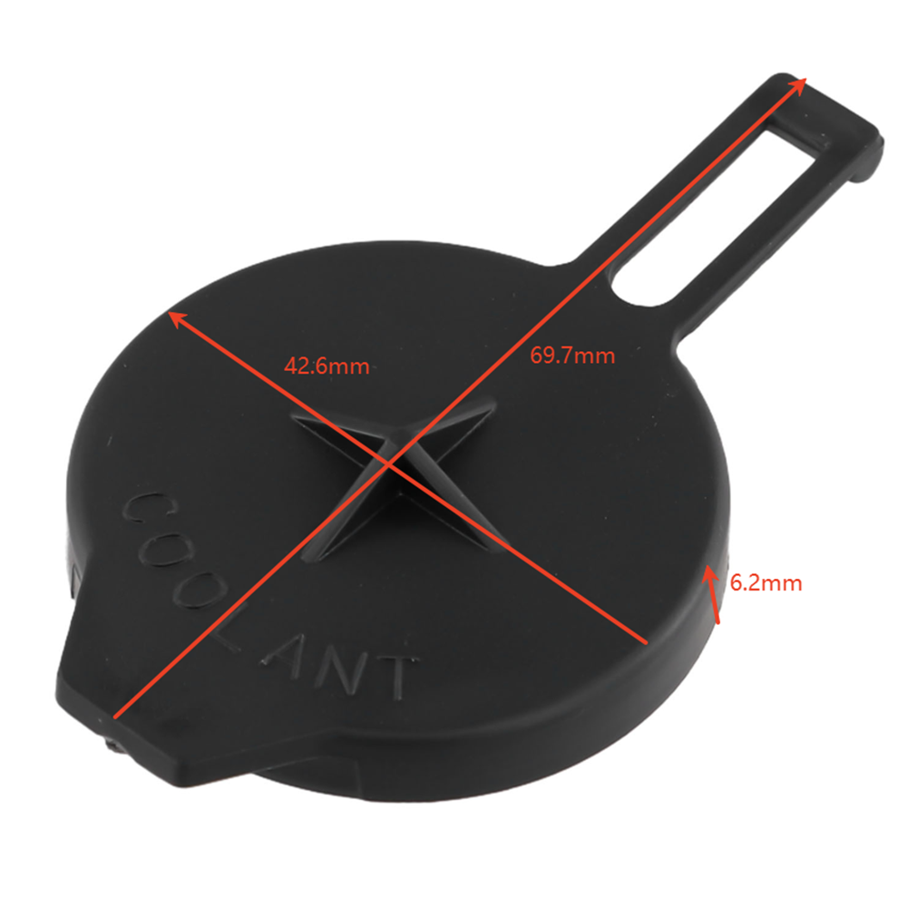 1PC Engine Coolant Reservoir Cap Water-Kettle Cap Black For Toyota For Scion - Picture 10 of 12