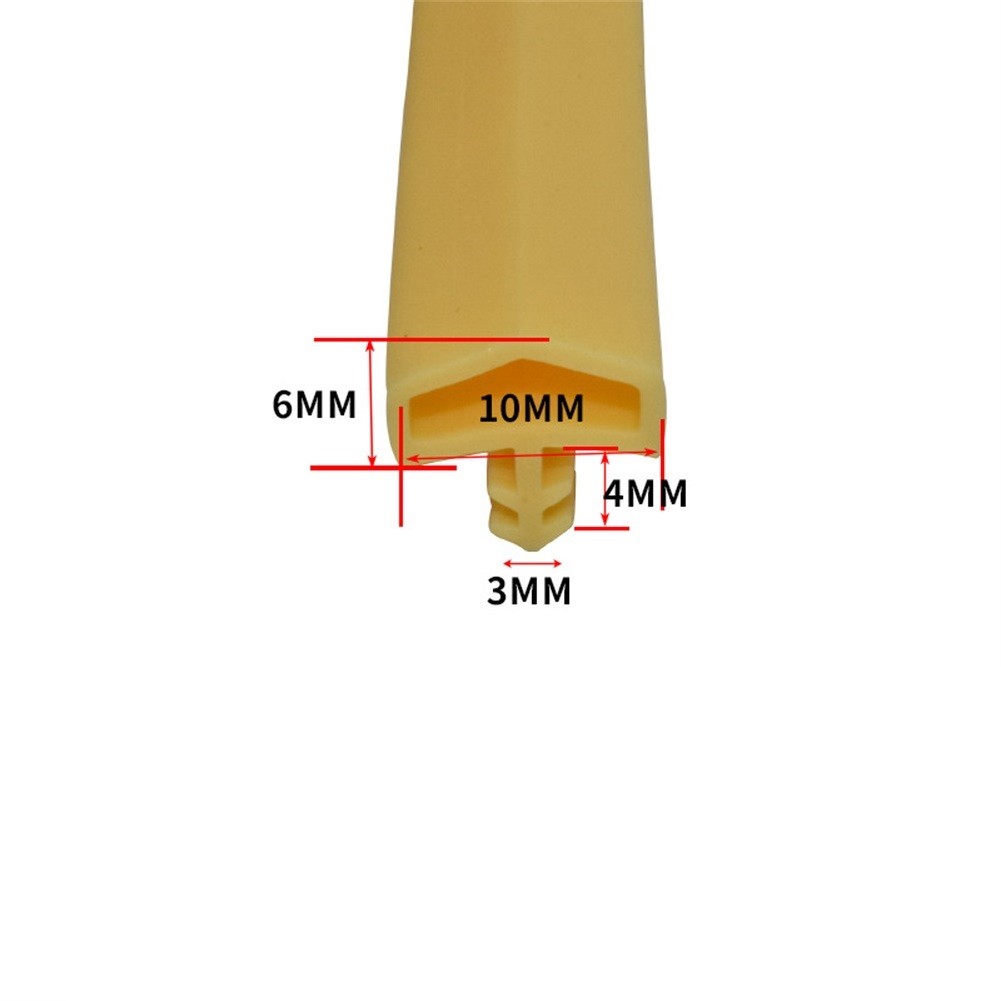 Adjustable Rubber Door Seal Strip 10mm Width 5m Long Perfect Fit for Doors - Picture 41 of 41
