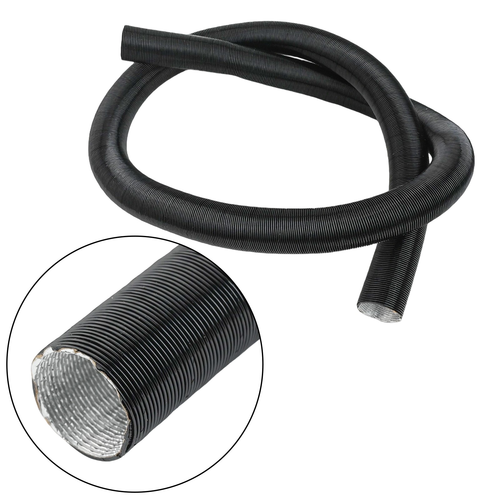 Multi Purpose 25mm Aluminium Foil Duct for Efficient Hot and Cold Air Flow
