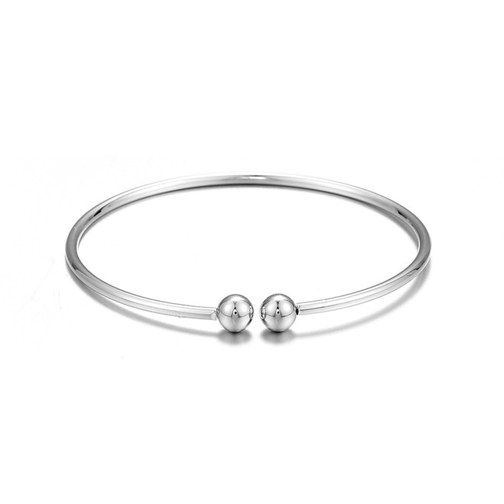 Edler Metall Knoblauch Armreif Armband mit innovativem C Form Design - Bild 6 von 8