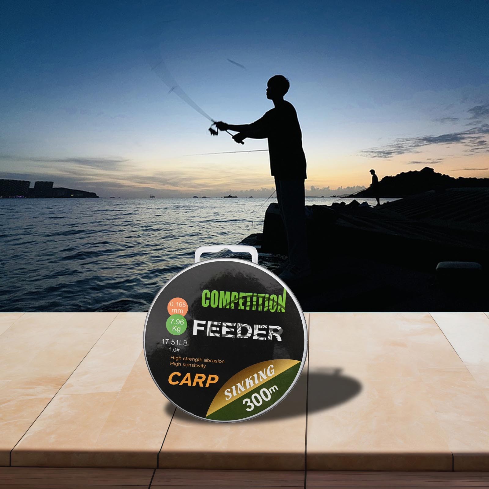 Premium Carp Fishing Line 300M Length 0 35mm Diameter 15 52kg Strength - Picture 43 of 48