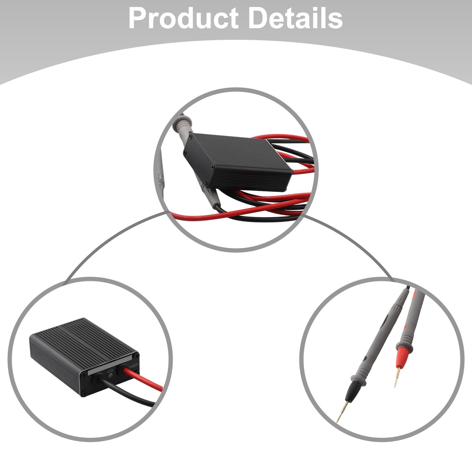 Professional Grade AC/DC Capacitor Discharge Tool with LED Indicator System
