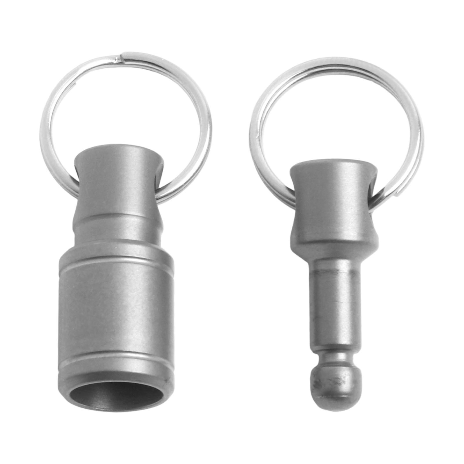 Boucles de Ceinture Haute Qualit?? pour Usage Quotidien en ligne Porte-cl??s Key Ring 2 T