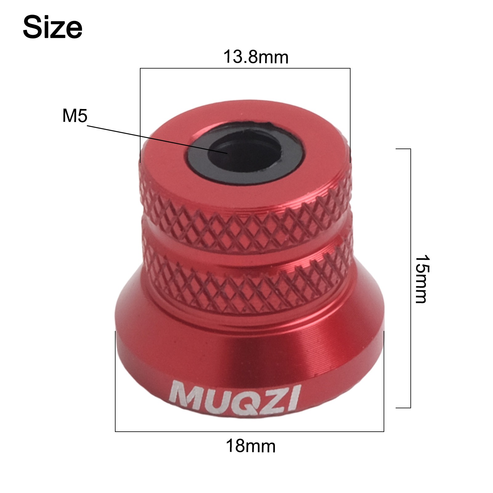 Reliable Quick Release Rod Nuts for Bicycles 2PC Set in Multiple Colors