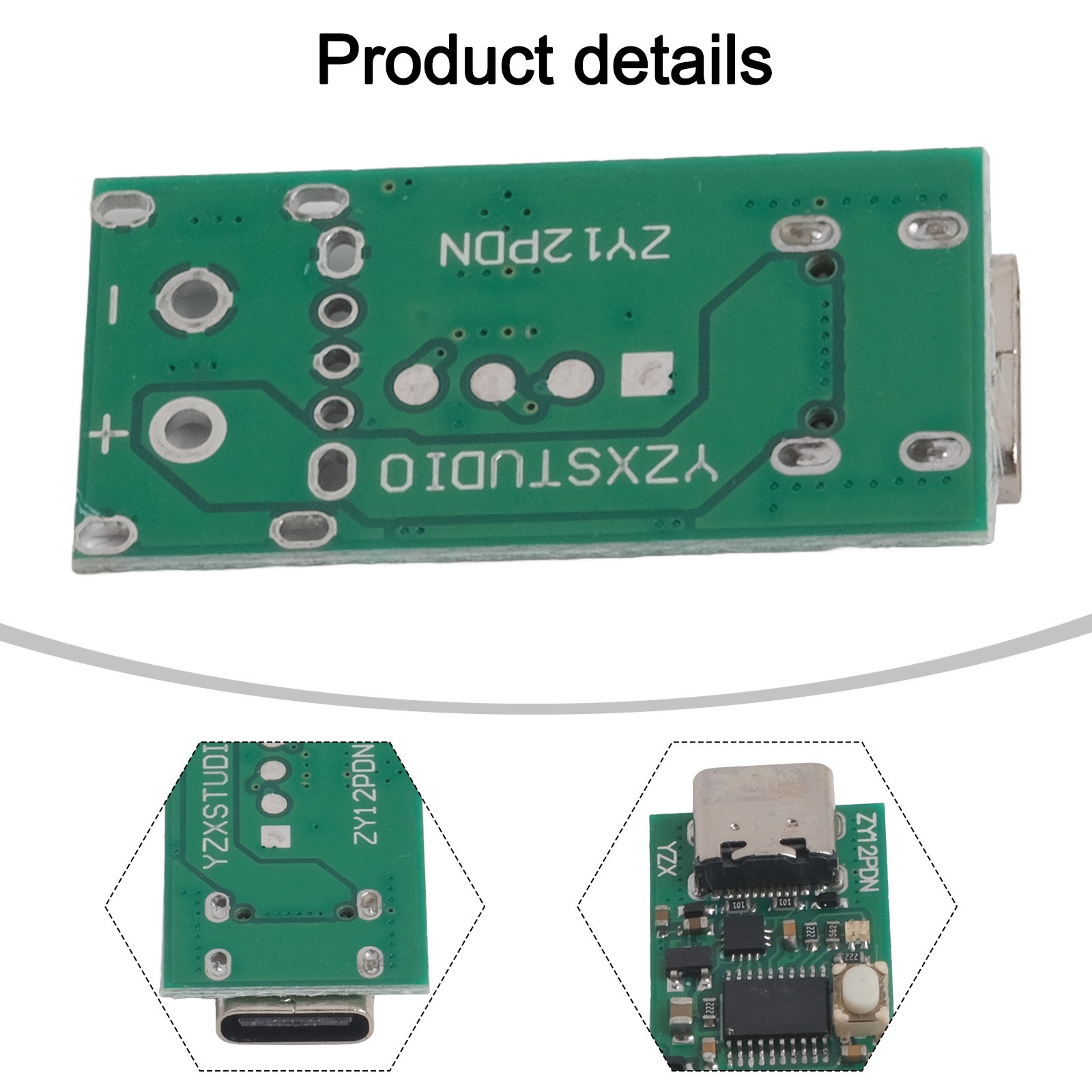 ZY12PDN DC USB Fast Charge Trigger Poll Detector for 20V Voltage Testing - Photo 30/48