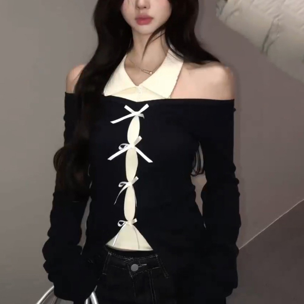 Cute Irregular Cut Long Sleeve T Shirt for Women Trendy & Stylish Look