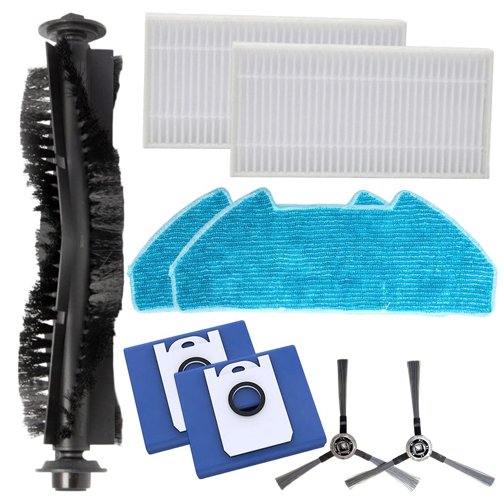 For bObsweep For Dustin Replacement Parts Main Brush Filters Mop Cloths - Picture 14 of 24