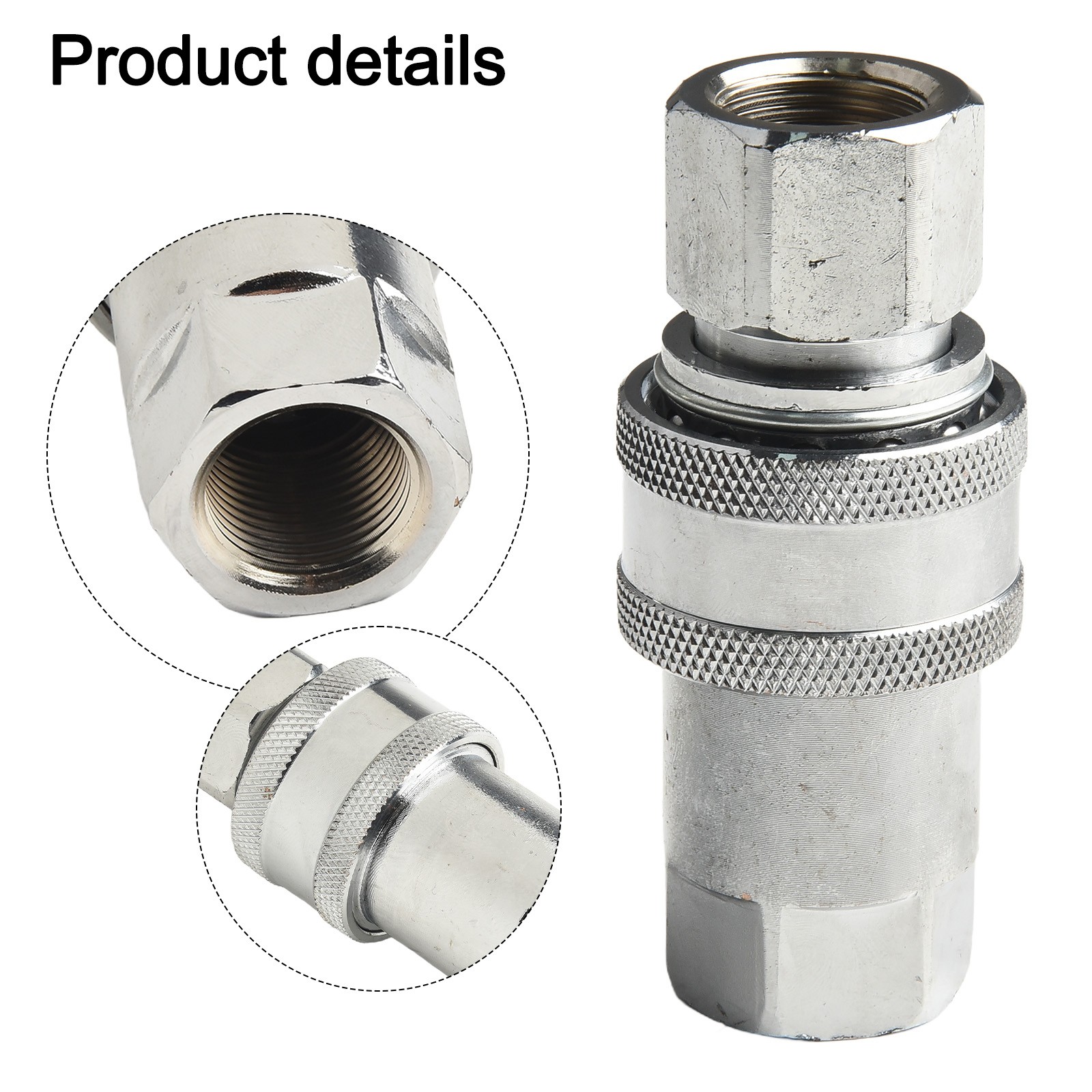 Hydraulische Schnellkupplung M18x1.5mm Set - Einfacher Anschluss Für Hydraulikwerkzeuge