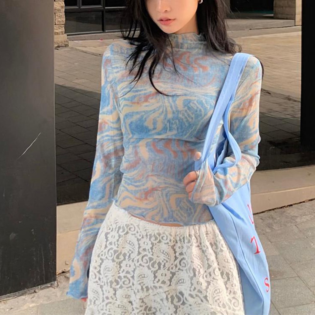 Tie Dye Patterned Woman's Shirt Comfortable Stylish and Practical Wear - Picture 16 of 24