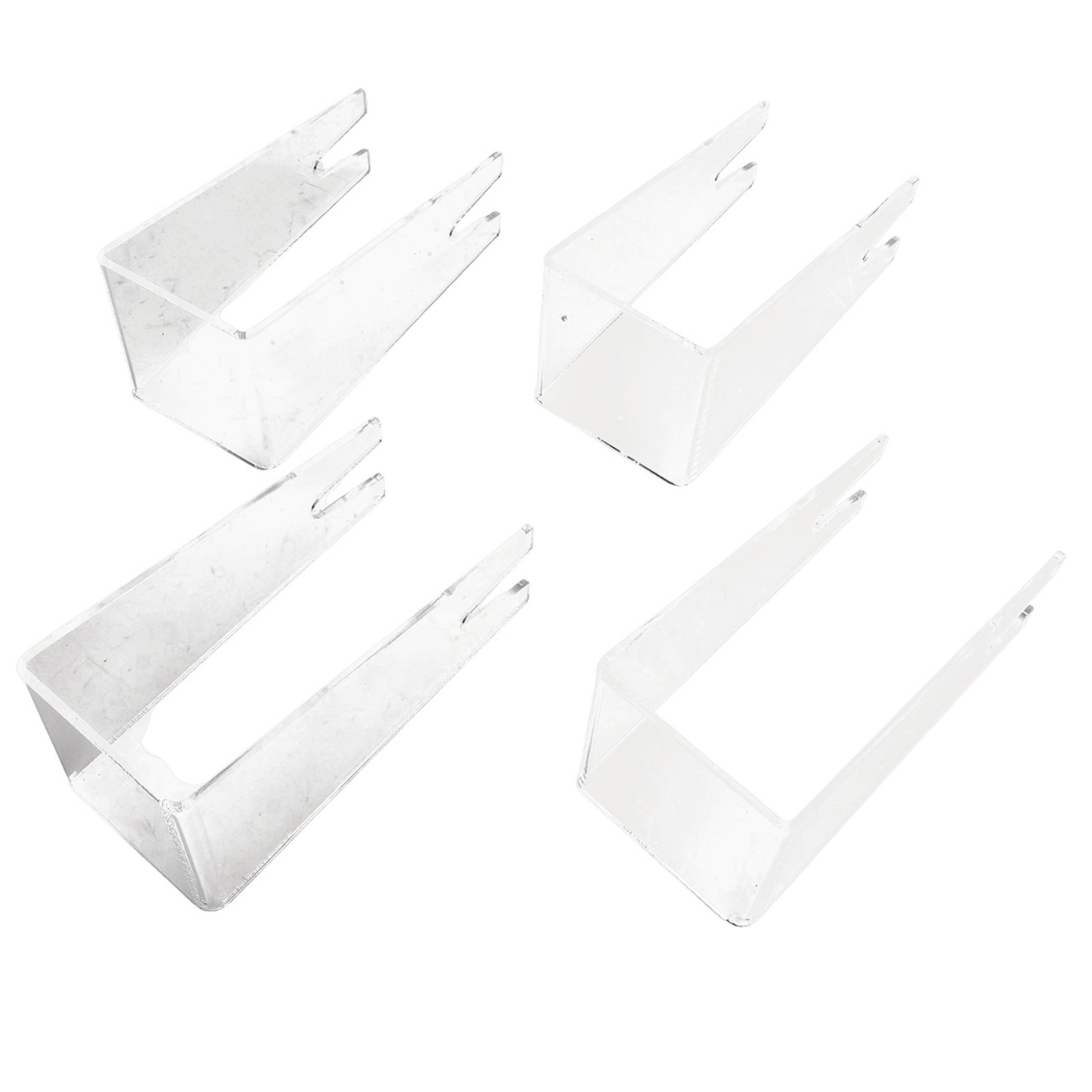 Table Tennis Paddle Holder Set 4 Clear Acrylic Stands Designed for Easy Display - Picture 17 of 25