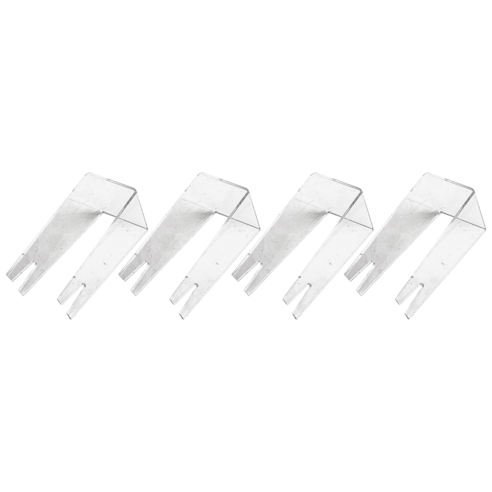 Table Tennis Paddle Holder Set 4 Clear Acrylic Stands Designed for Easy Display - Picture 22 of 25