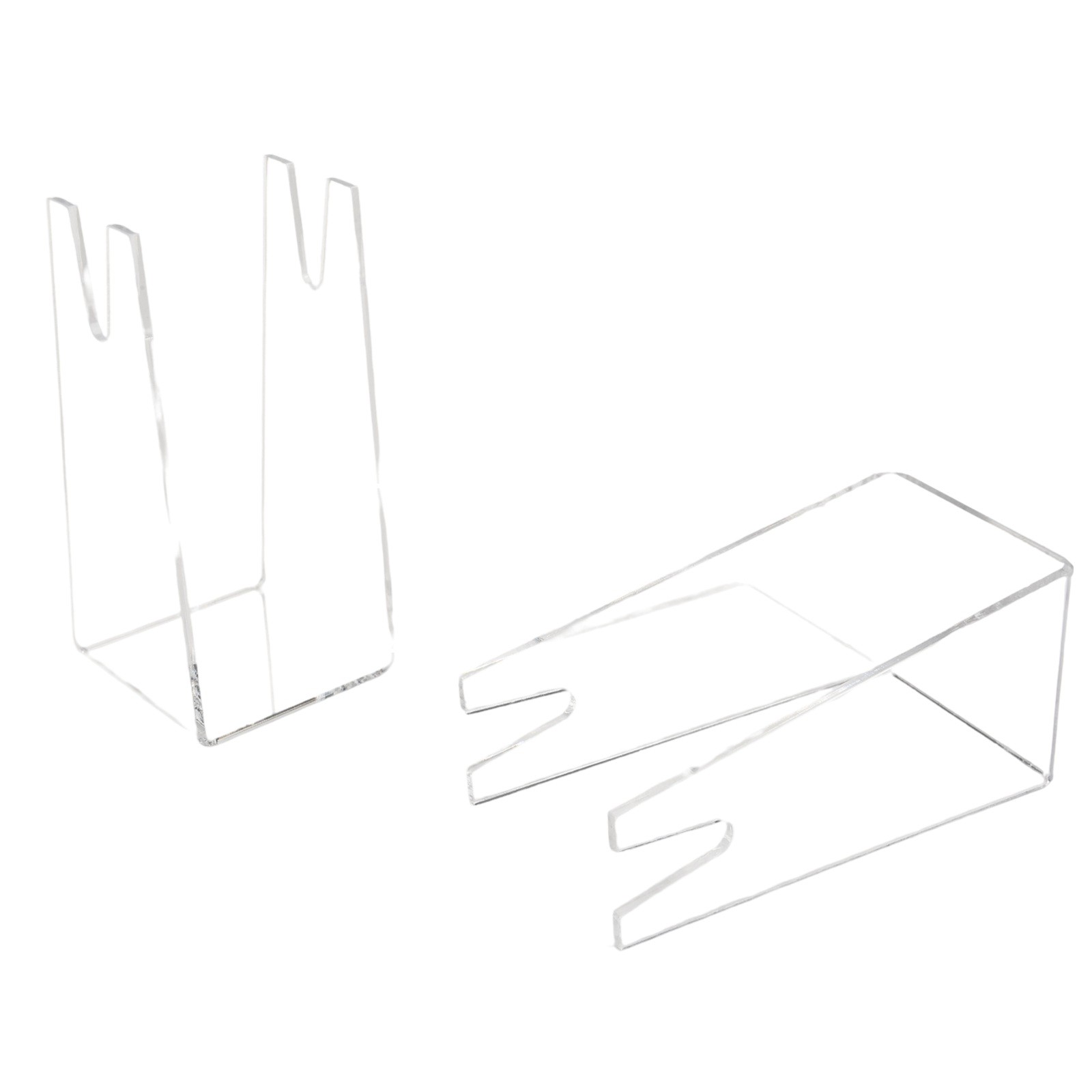 Table Tennis Paddle Holder Set 4 Clear Acrylic Stands Designed for Easy Display - Picture 18 of 25