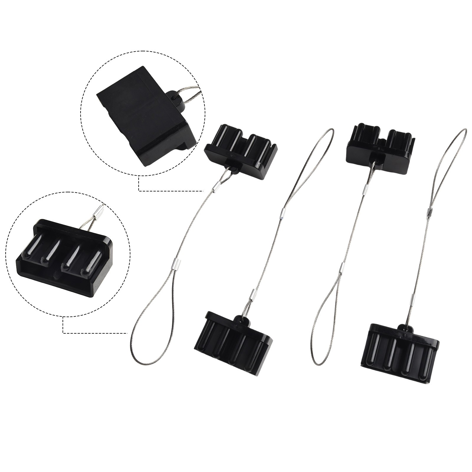 For Anderson Connector Protective Cover Set of Four Battery Accessories - Afbeelding 19 van 29