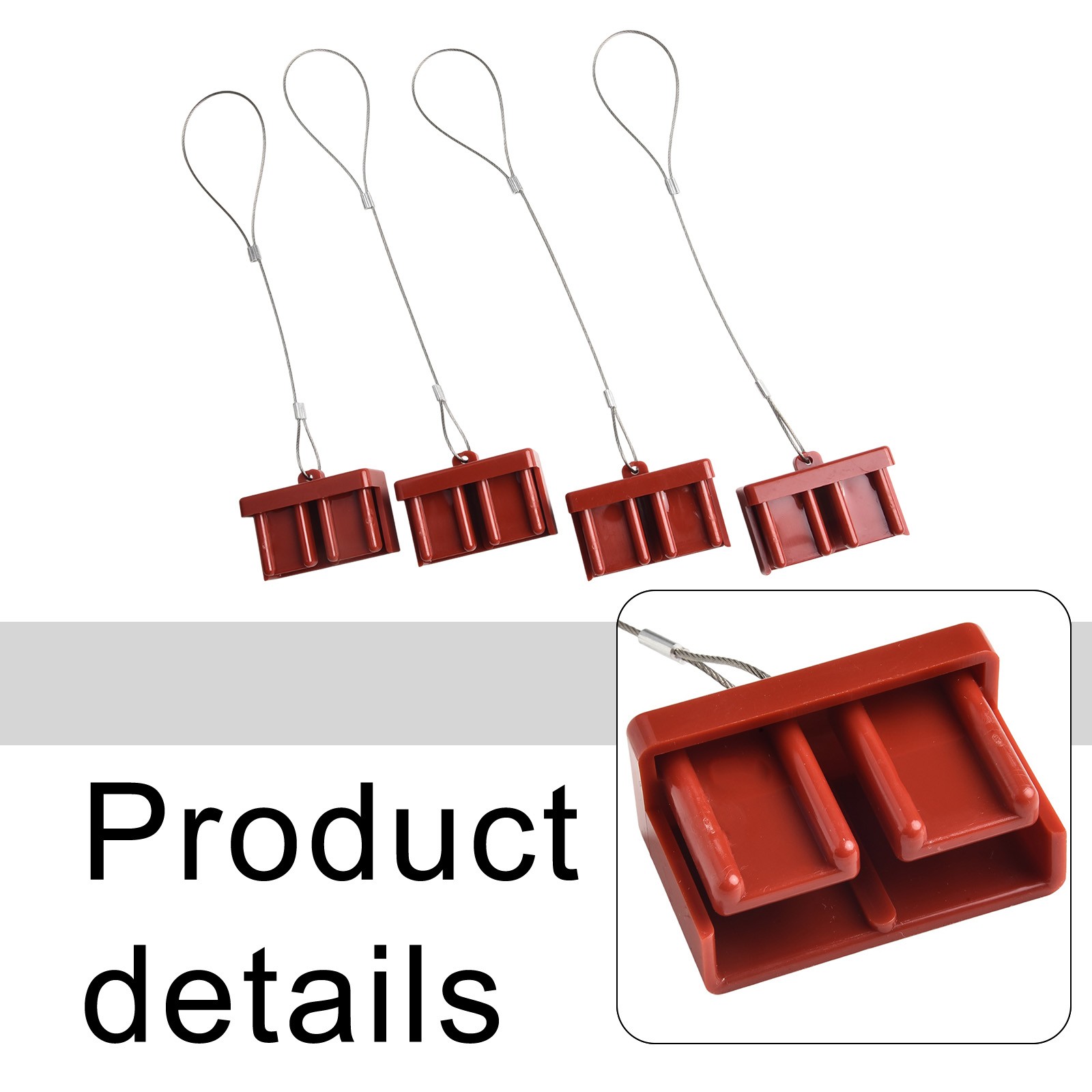 Reliable 4PCS Dust Covers for Anderson Connectors in Multiple Applications - Afbeelding 27 van 42