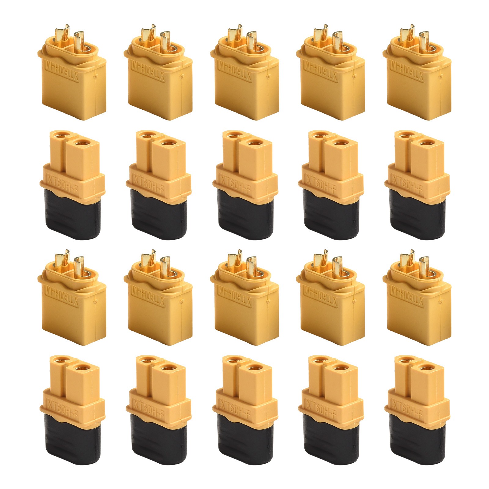 Comprehensive Pack of 20XT30Connectors Tailored For High PerformanceFor RCUse