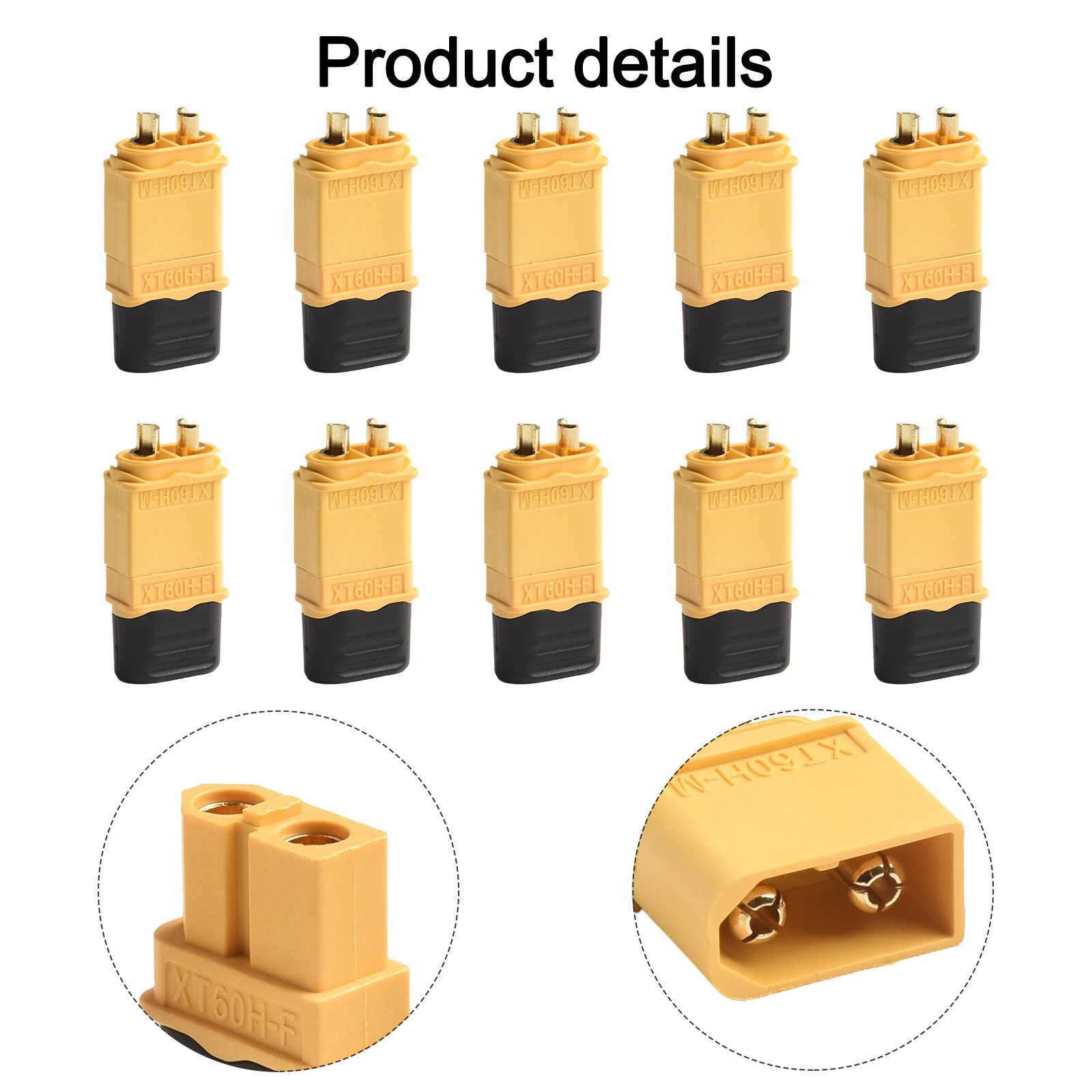 Comprehensive Pack of 20XT30Connectors Tailored For High PerformanceFor RCUse - Afbeelding 11 van 14