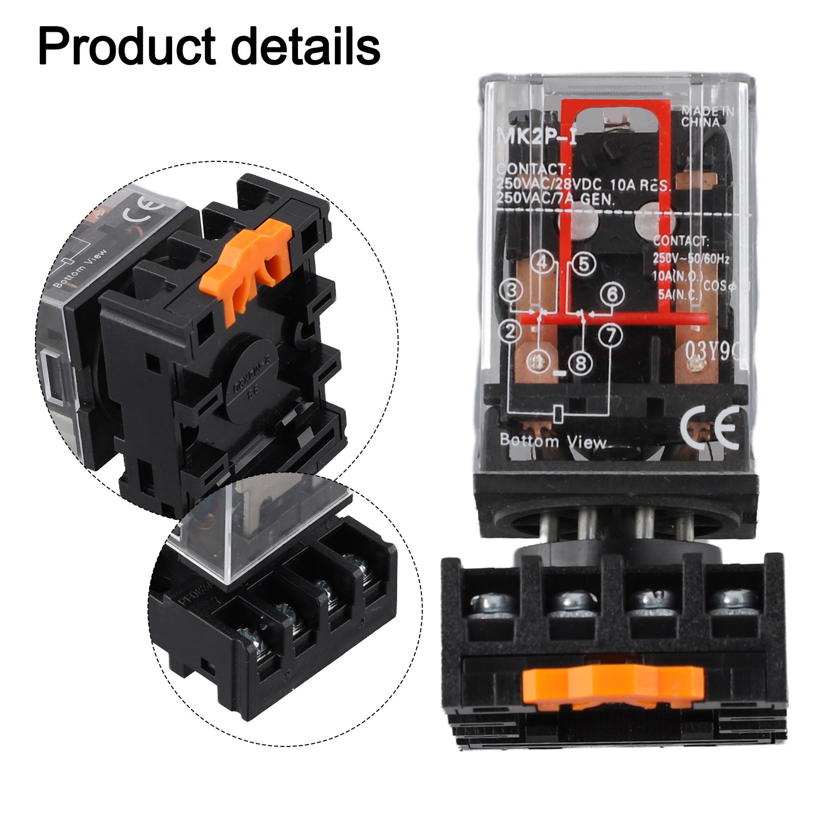 Application High Performance 10 Amp DPDT Power Relay With Reliable Base Unit - Picture 42 of 58
