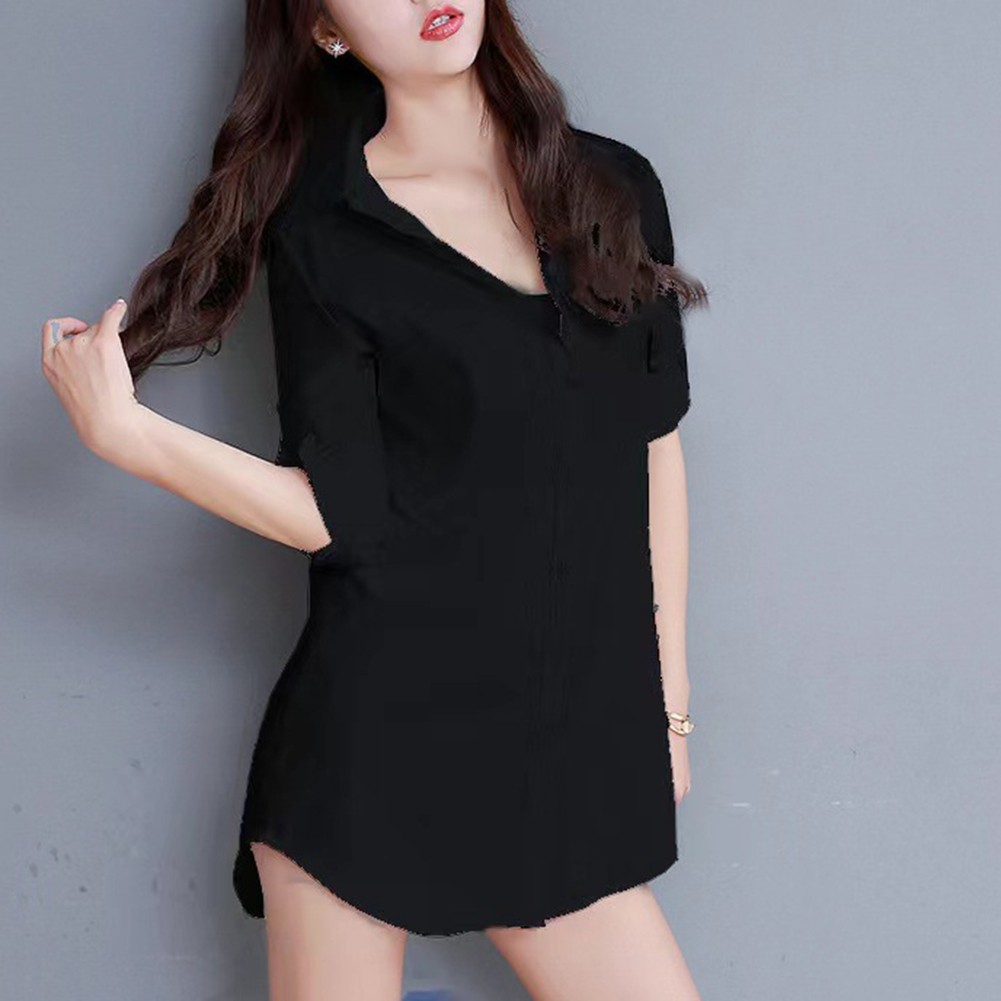 Long Sleeve Button Down Shirt for Women Ideal for Casual and Office Wear - Picture 13 of 16