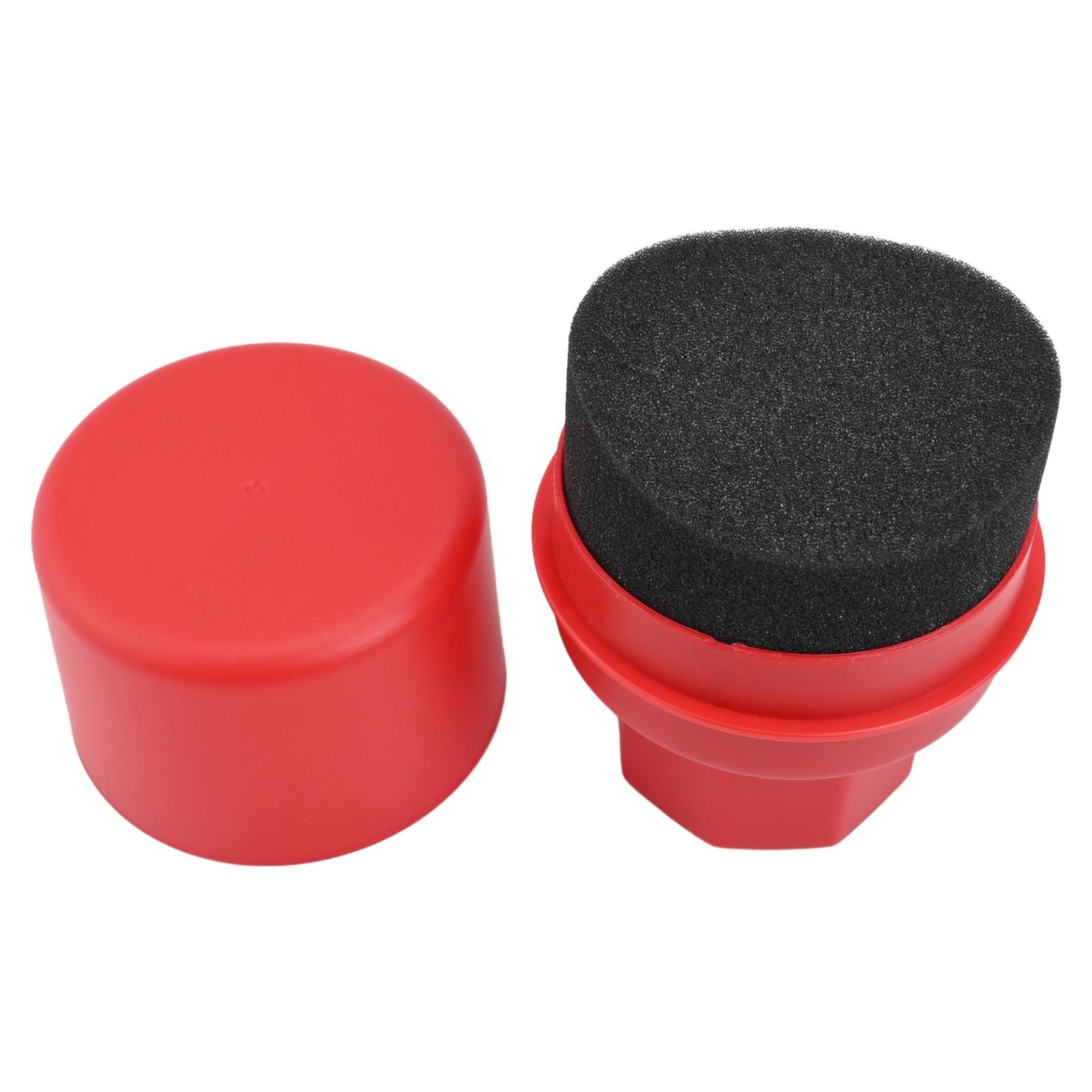 Curved Tire Sponge Brush with Cover for Effective Wheel Polishing and Cleaning - Picture 38 of 38