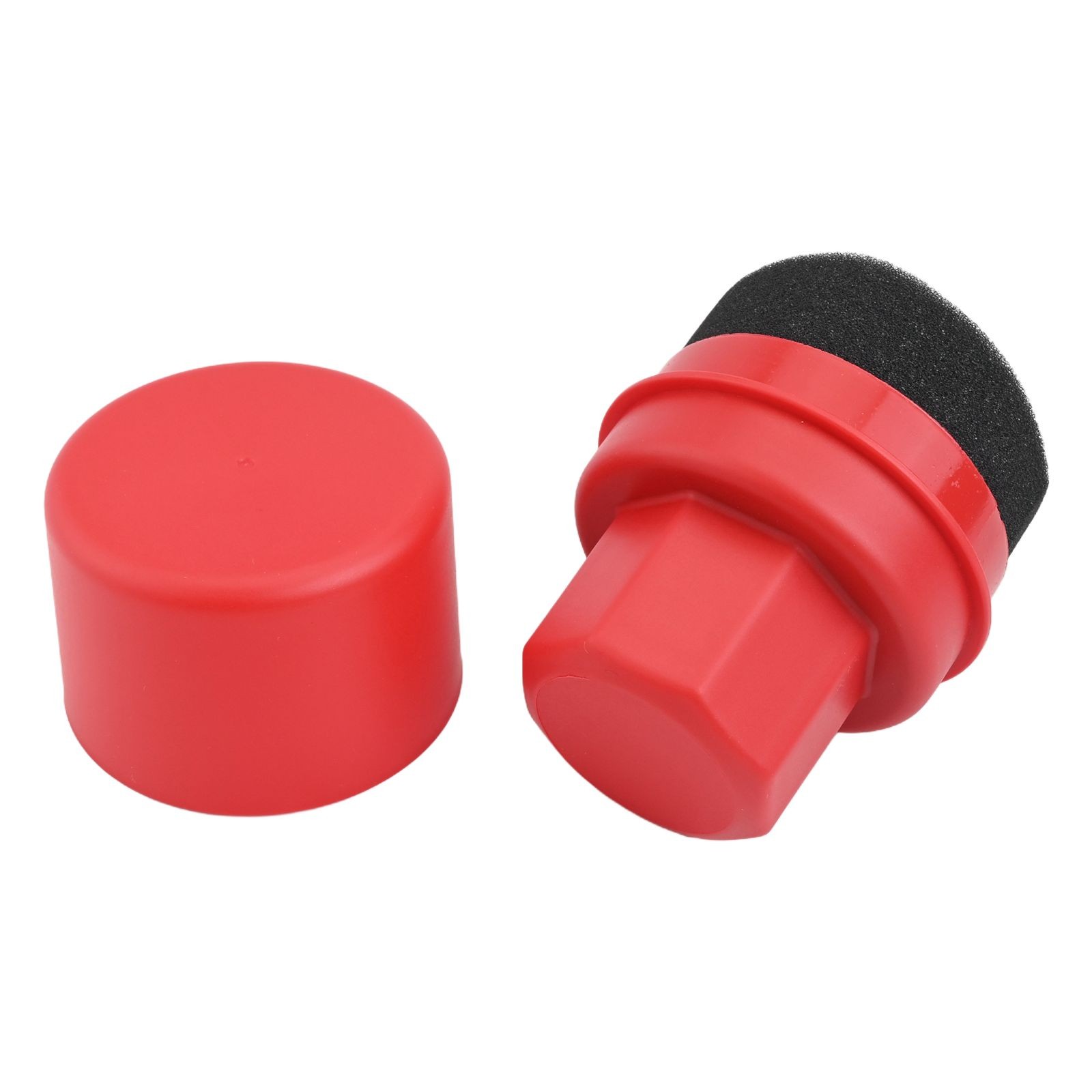 Curved Tire Sponge Brush with Cover for Effective Wheel Polishing and Cleaning - Picture 35 of 38